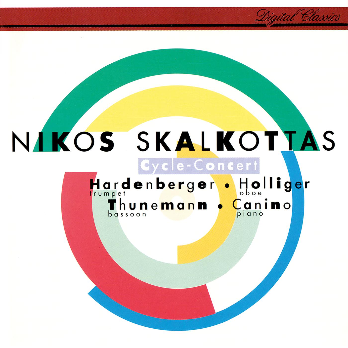 Постер альбома Skalkottas: Cycle Concert