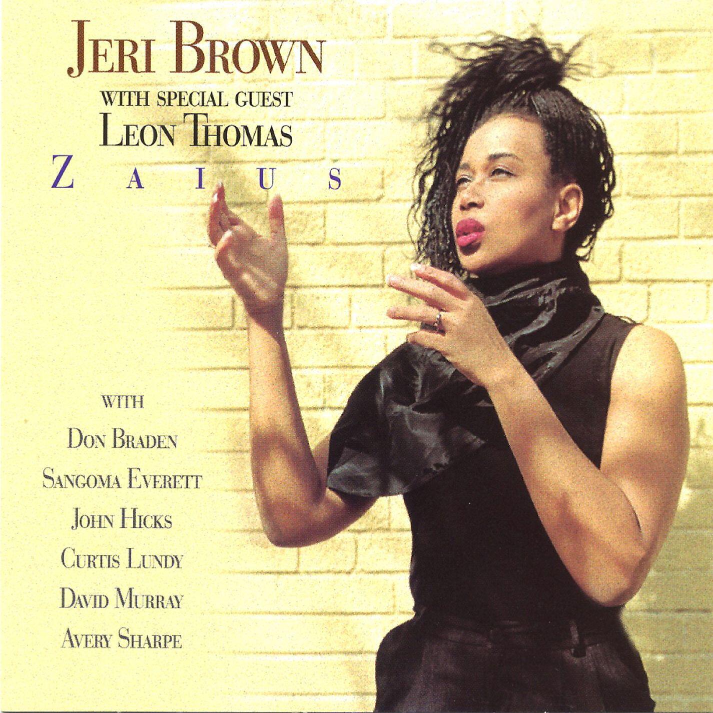 Jeri Brown - Blue Skies Medley: Blue Skies/In Walked Bud/It Don't Mean A Thing (If It Ain't Got That Swing) [with Leon Thomas, Don Braden, Sangoma Everett, John Hicks, Curtis Lundy, David Murray & Avery Sharpe]