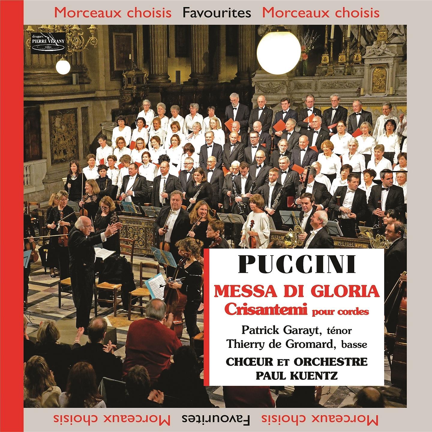 Постер альбома Puccini: Messa di Gloria & Crisantemi