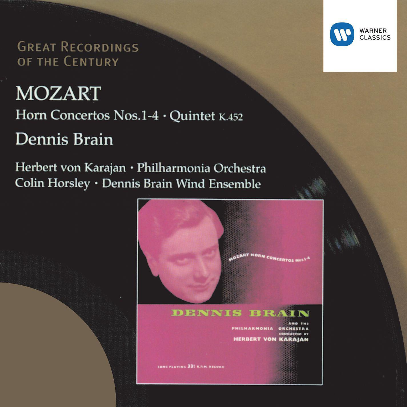 Постер альбома Mozart: Horn Concertos/ Quintet, K. 452