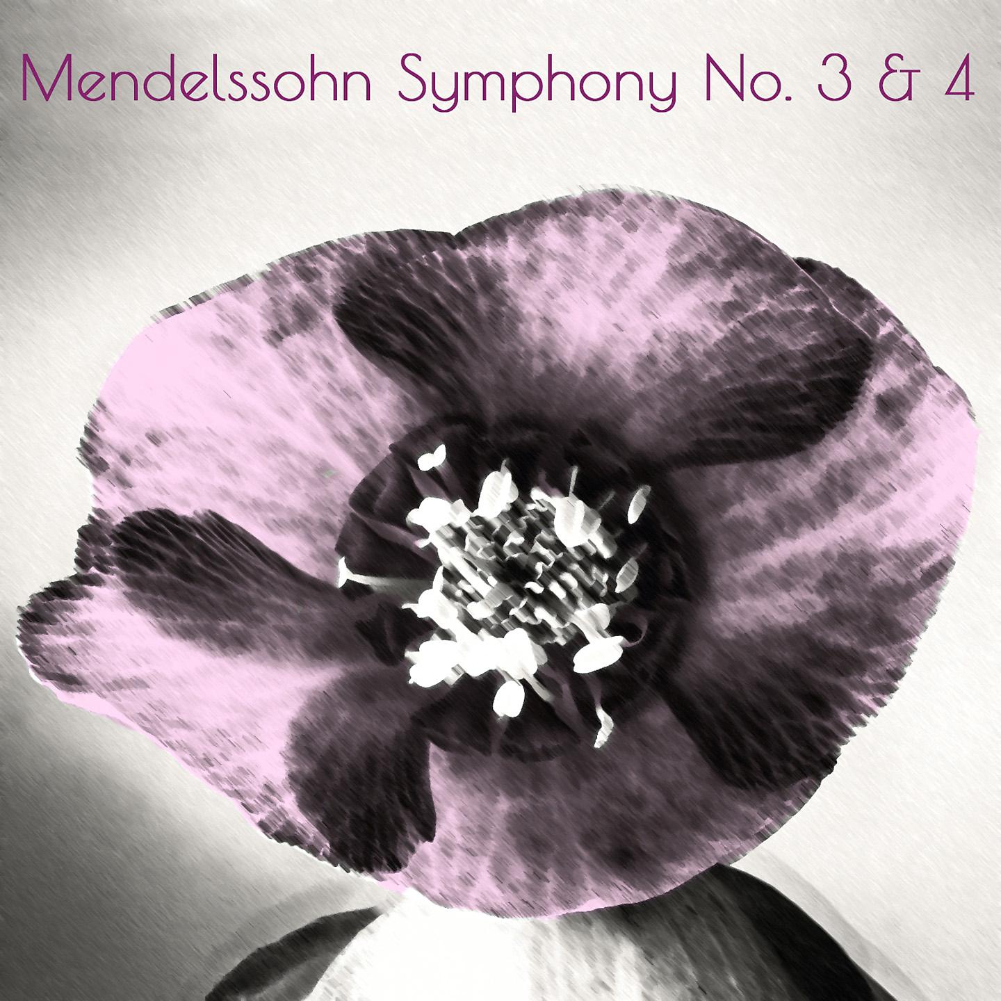 Постер альбома Mendelssohn Symphony No. 3 & 4