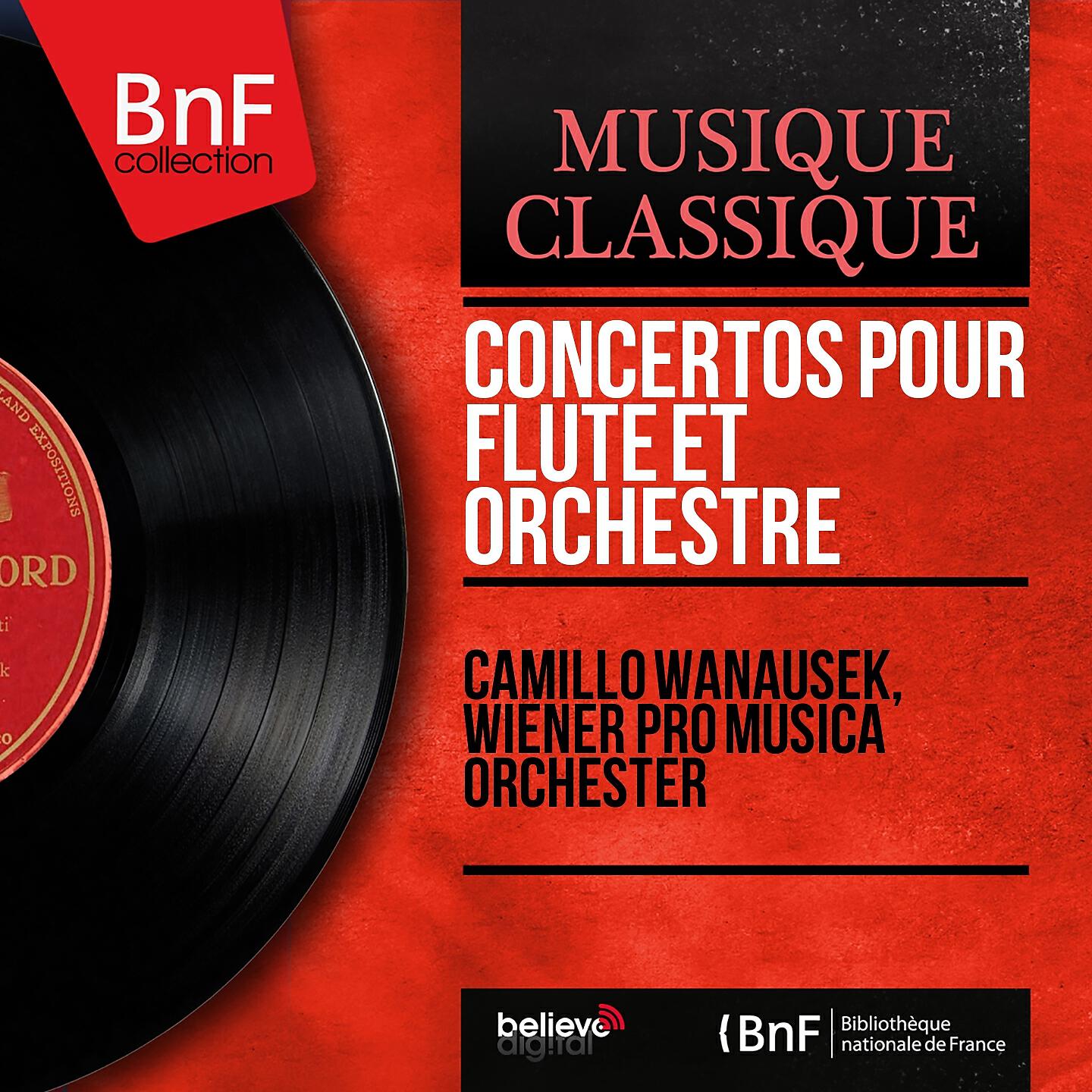 Camillo Wanausek - Concerto pour flûte et orchestre à cordes in D Major