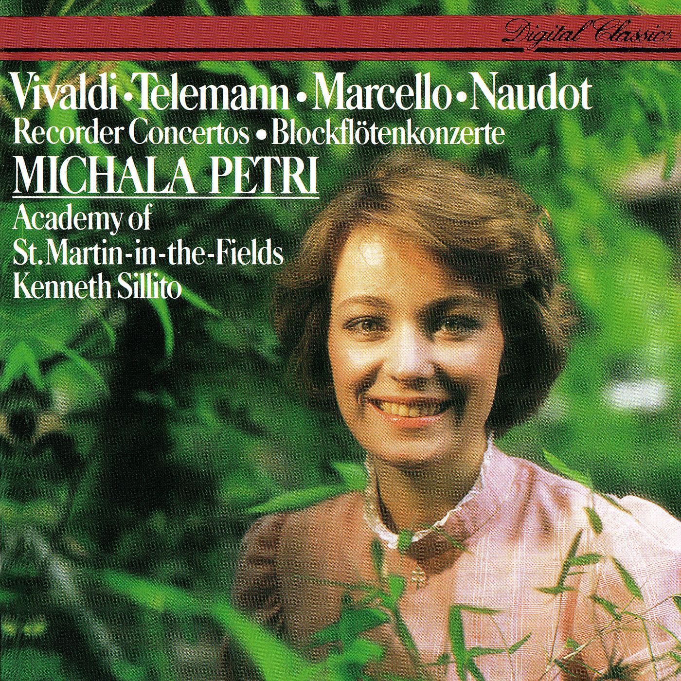 Michala Petri - Telemann: Concerto for Recorder, Strings and Continuo in F - 2. Allegro