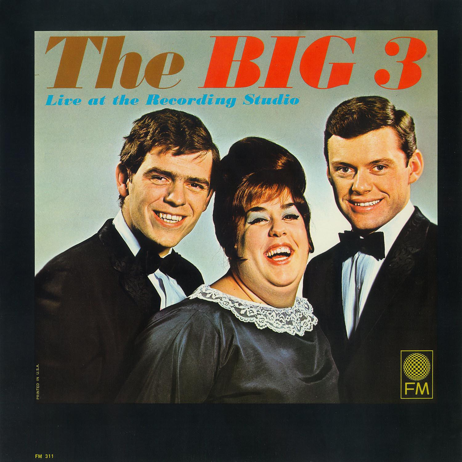 Постер альбома The Big 3 Live At The Recording Studio