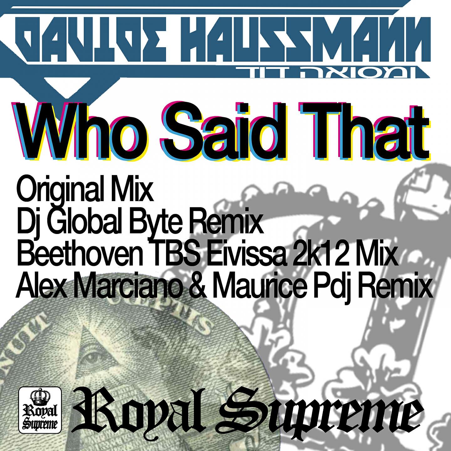 Davide Haussmann - Who Said That (Alex Marciano & Maurice Pdj Remix)