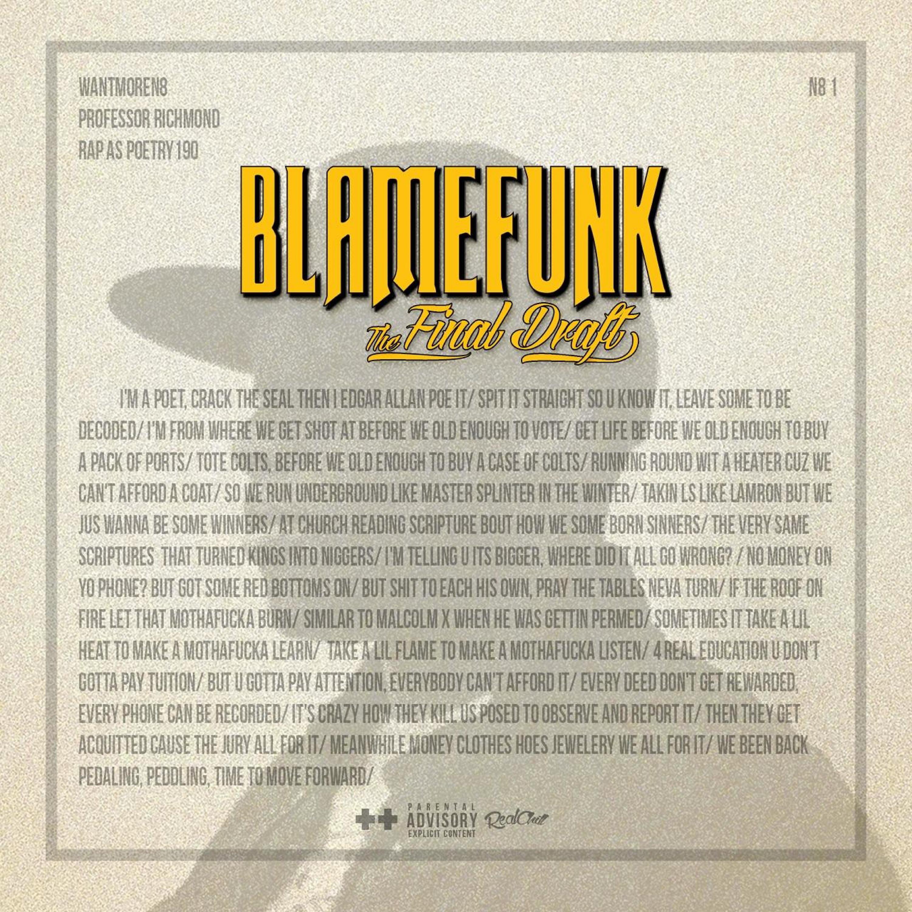 Постер альбома Blame Funk: The Final Draft