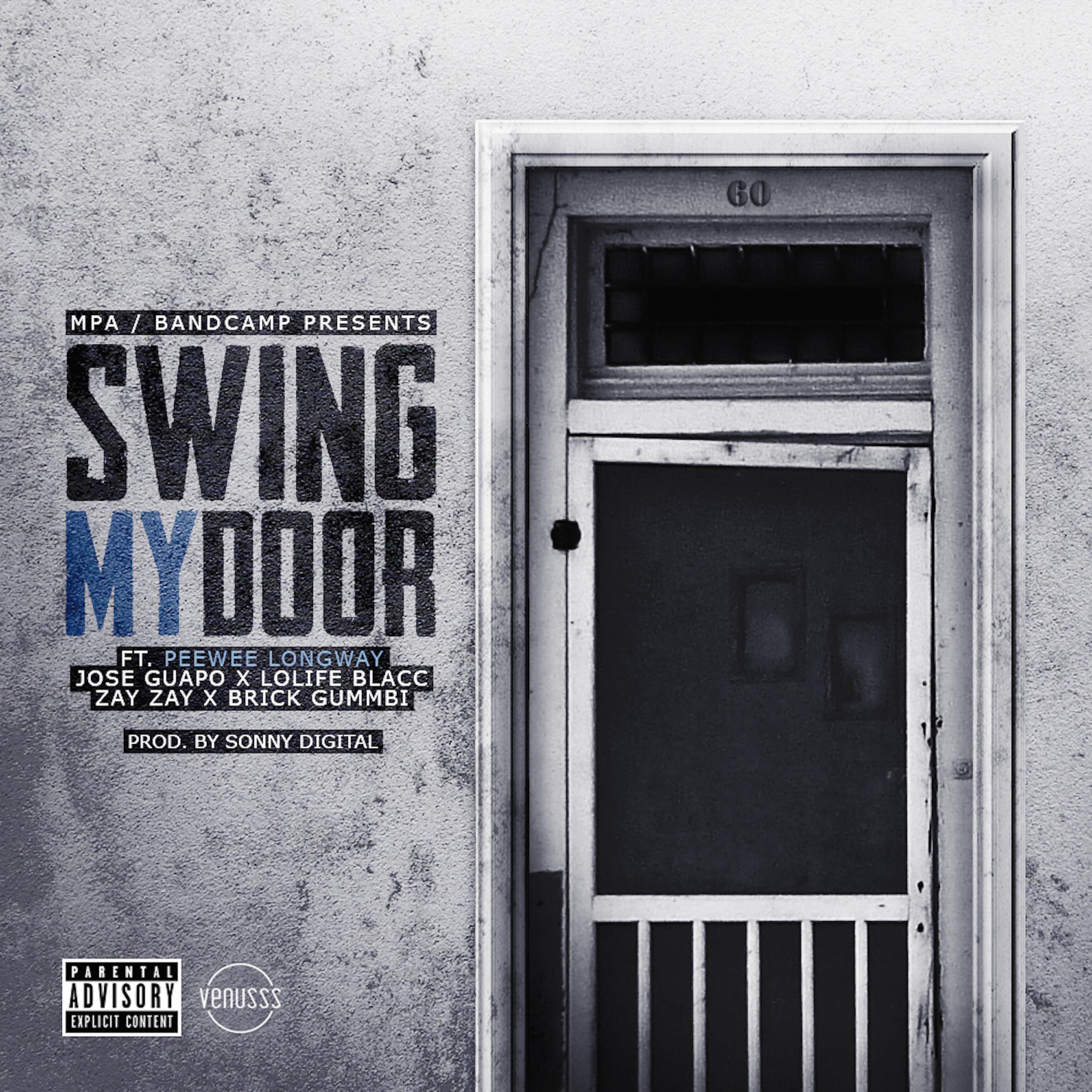 Постер альбома Swing My Door (feat. Peewee Longway, Jose Guapo, LoLife Blacc, Zay Zay & Brick Gummbi) - Single