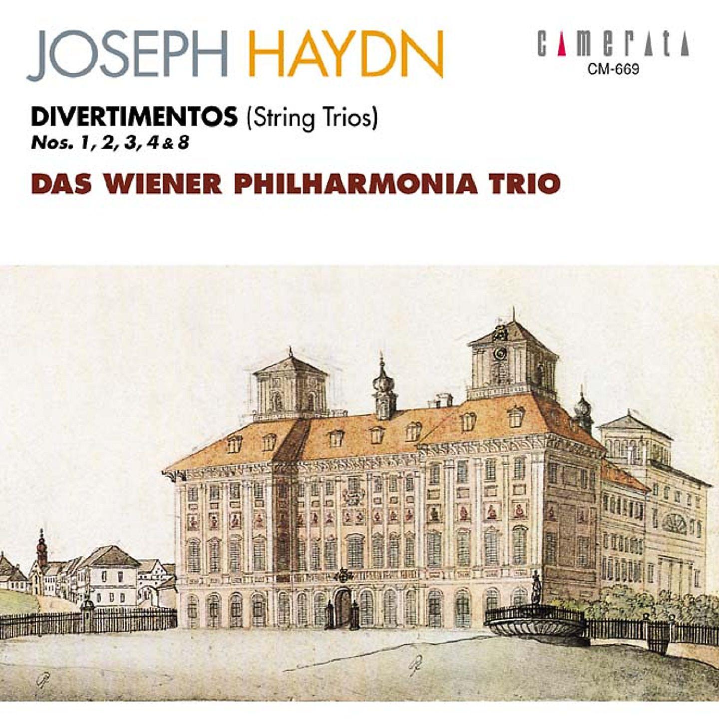 Постер альбома Haydn: Divertimentos Nos. 1, 2, 3, 4 & 8