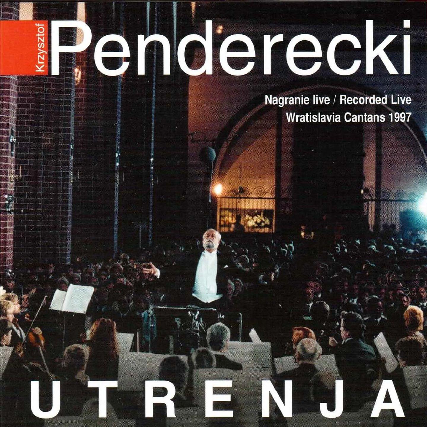 Постер альбома Penderecki: Utrenja