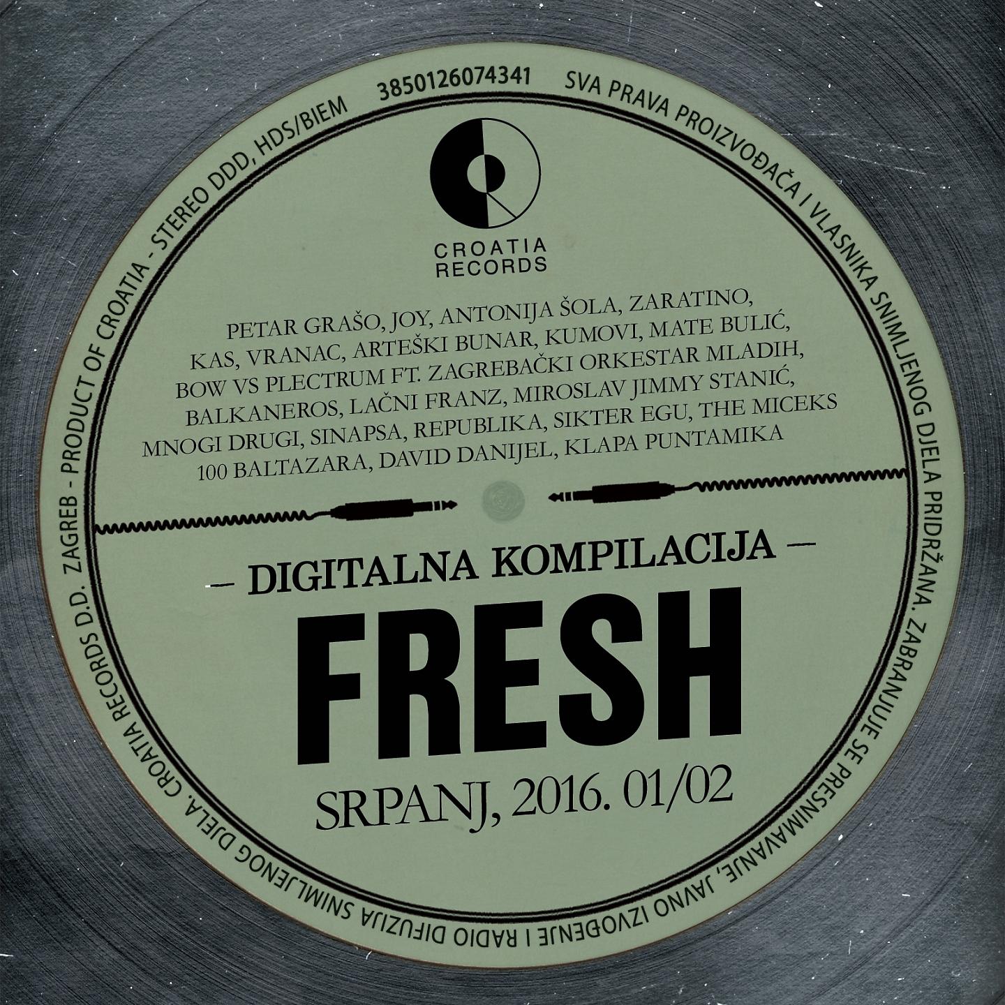 Постер альбома Fresh Srpanj, 2016. 01/02