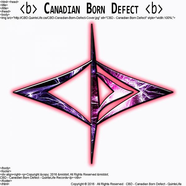 Постер альбома Canadian Born Defect