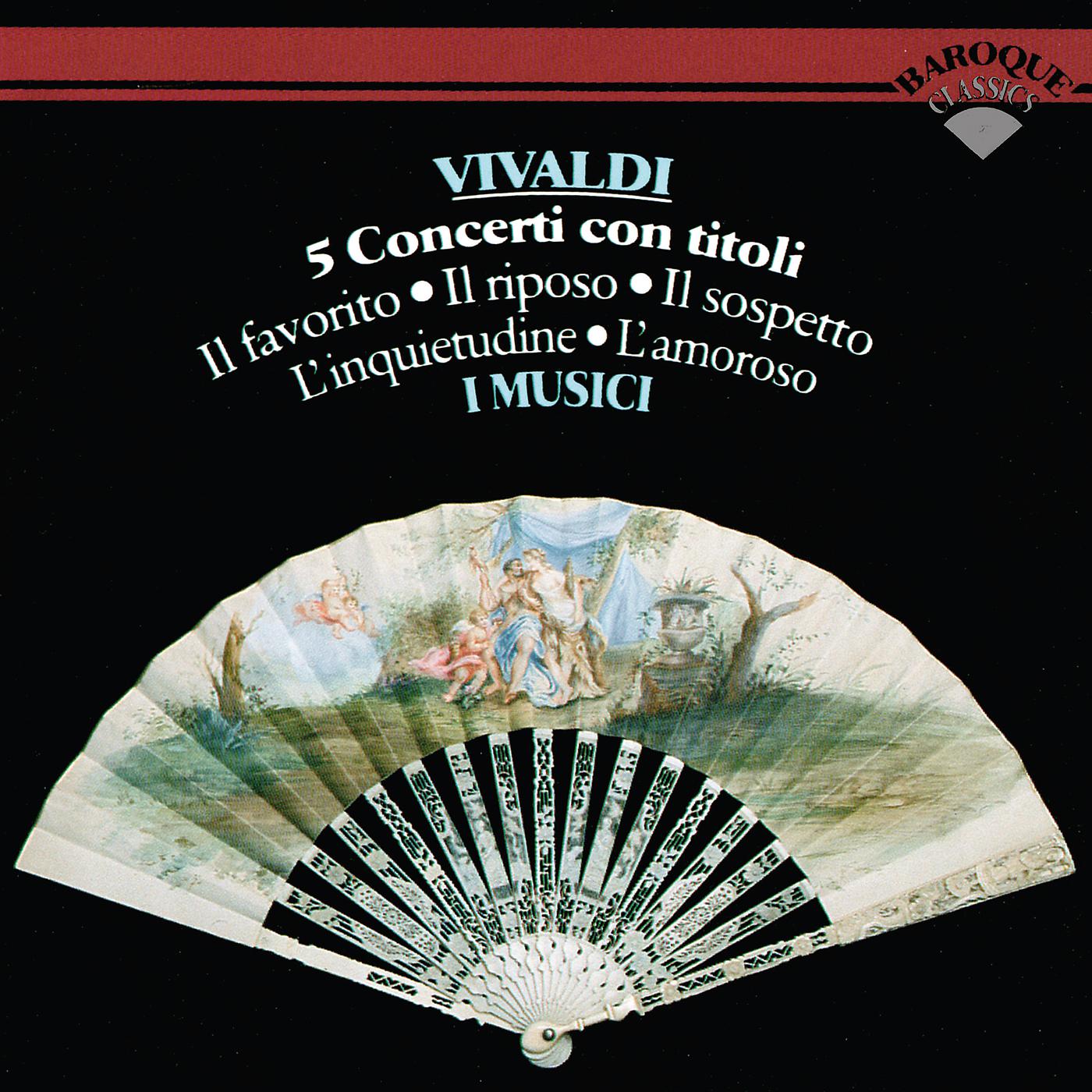 Постер альбома Vivaldi: 5 Violin Concertos