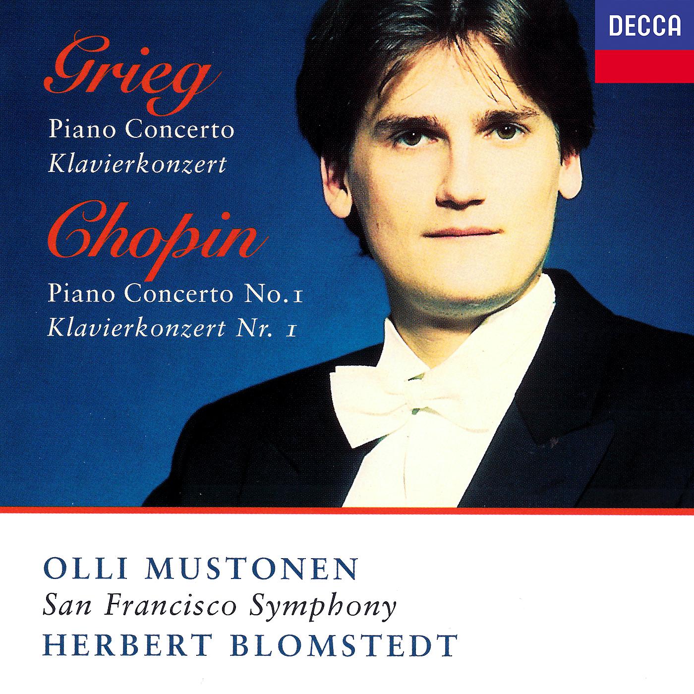 Постер альбома Grieg: Piano Concerto / Chopin: Piano Concerto No. 1