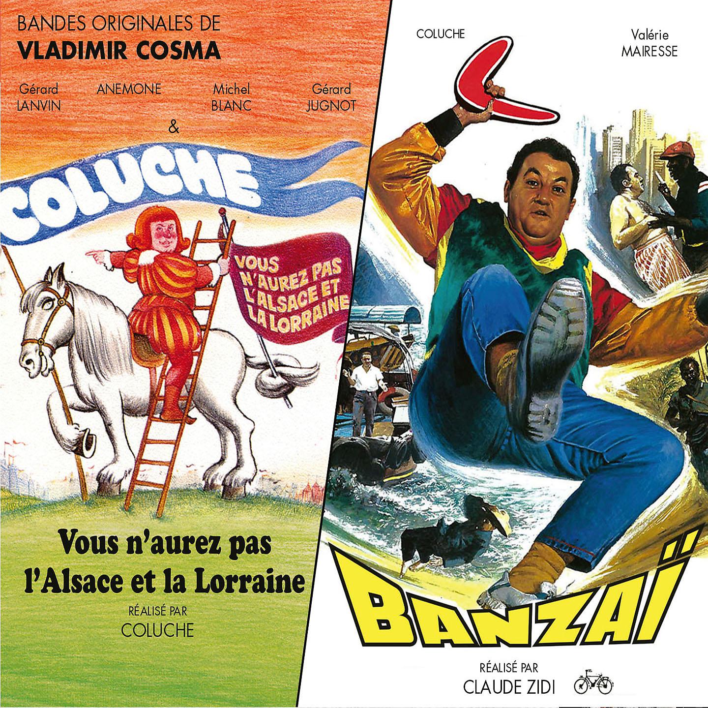 Постер альбома Banzaï / Vous n'aurez pas l'Alsace et la Lorraine