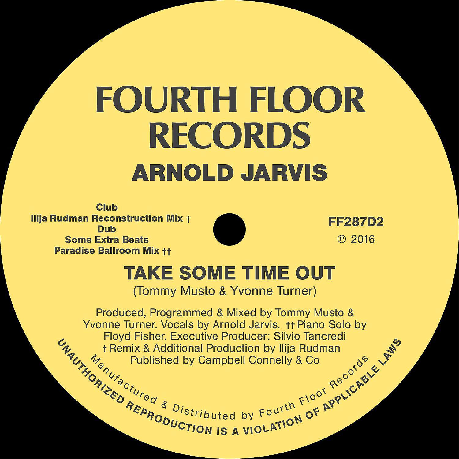 Arnold Jarvis - Take Some Time Out (Ilija Rudman Reconstruction Mix)
