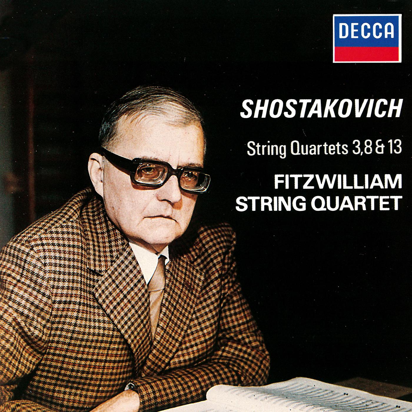 Постер альбома Shostakovich: String Quartets Nos. 3, 8 & 13