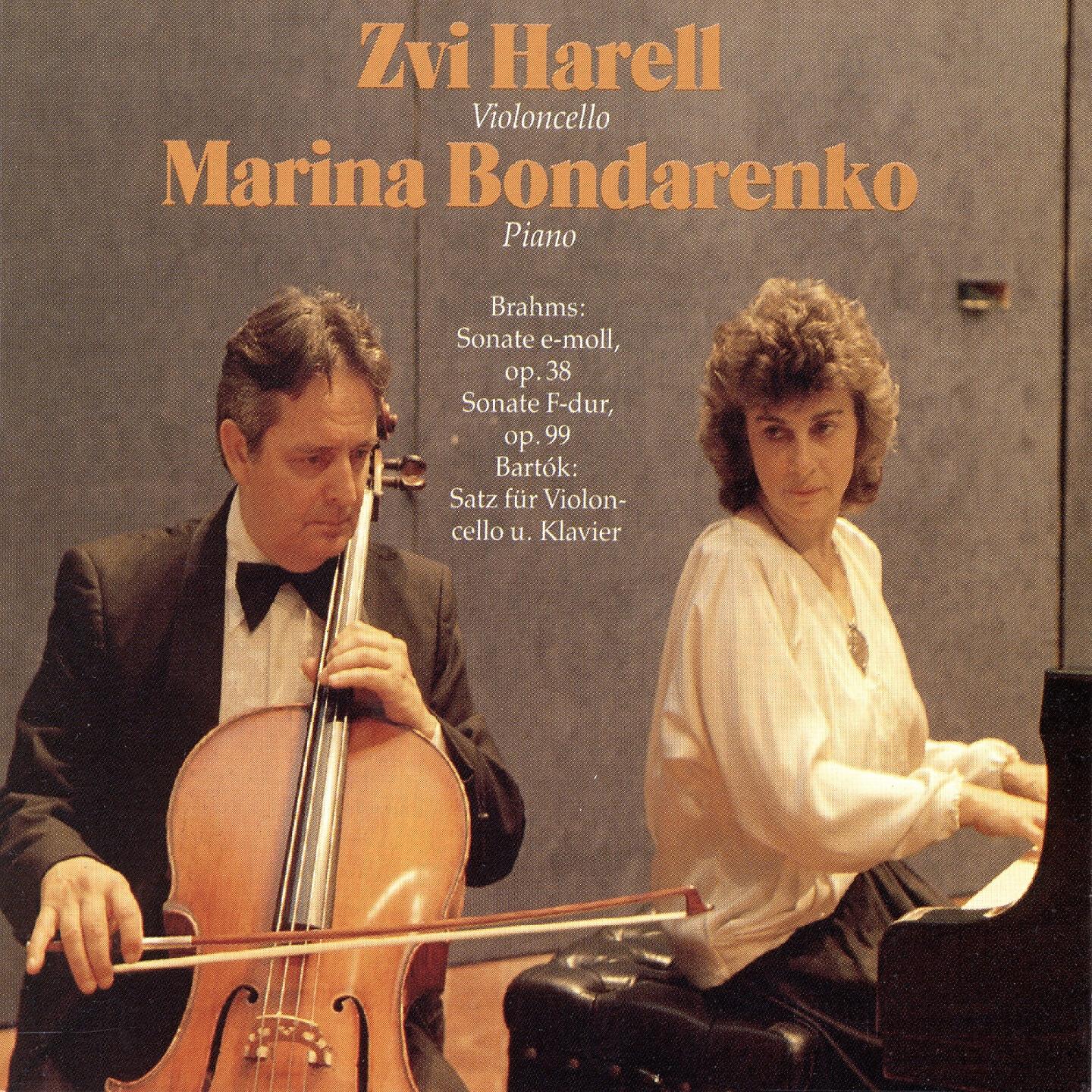 Zvi Harell - Cello Sonata No. 1 in E Minor, Op. 38: III. Allegro