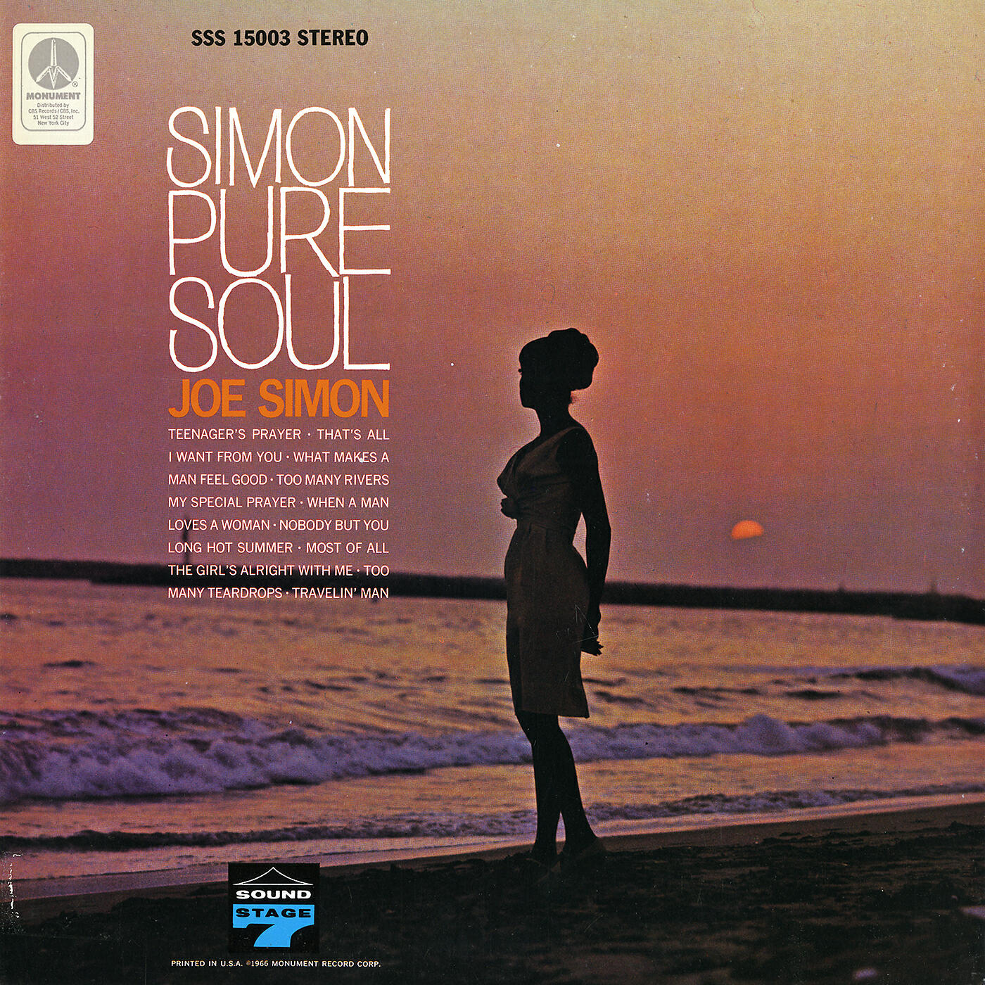 Joe Simon - Too Many Teardrops