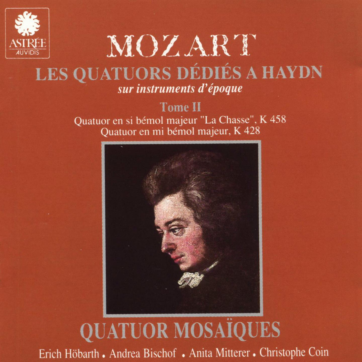 Постер альбома Mozart: Les quatuors dédiés à Haydn sur instruments d'époque, Vol. 2