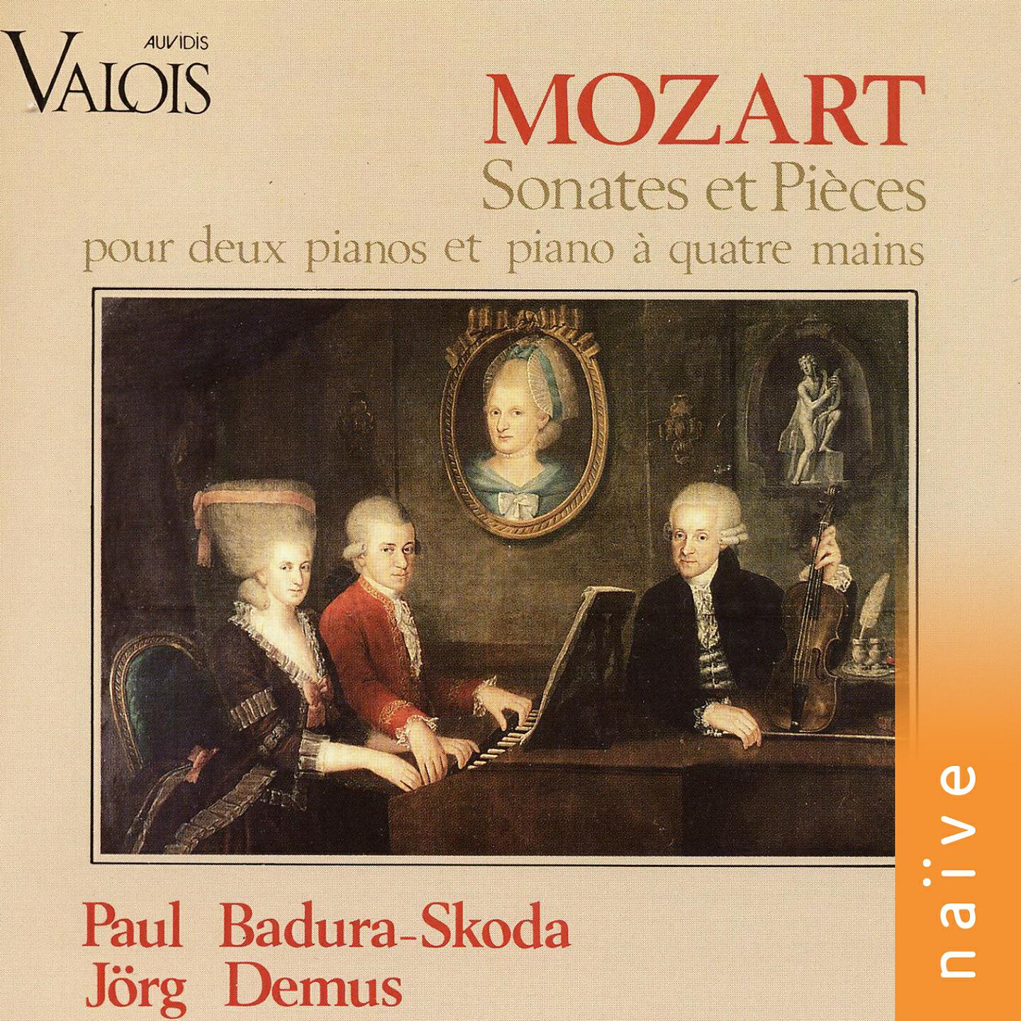 Paul Badura-Skoda - Sonate pour quatre mains in G Major, K. 497a: I. Allegro