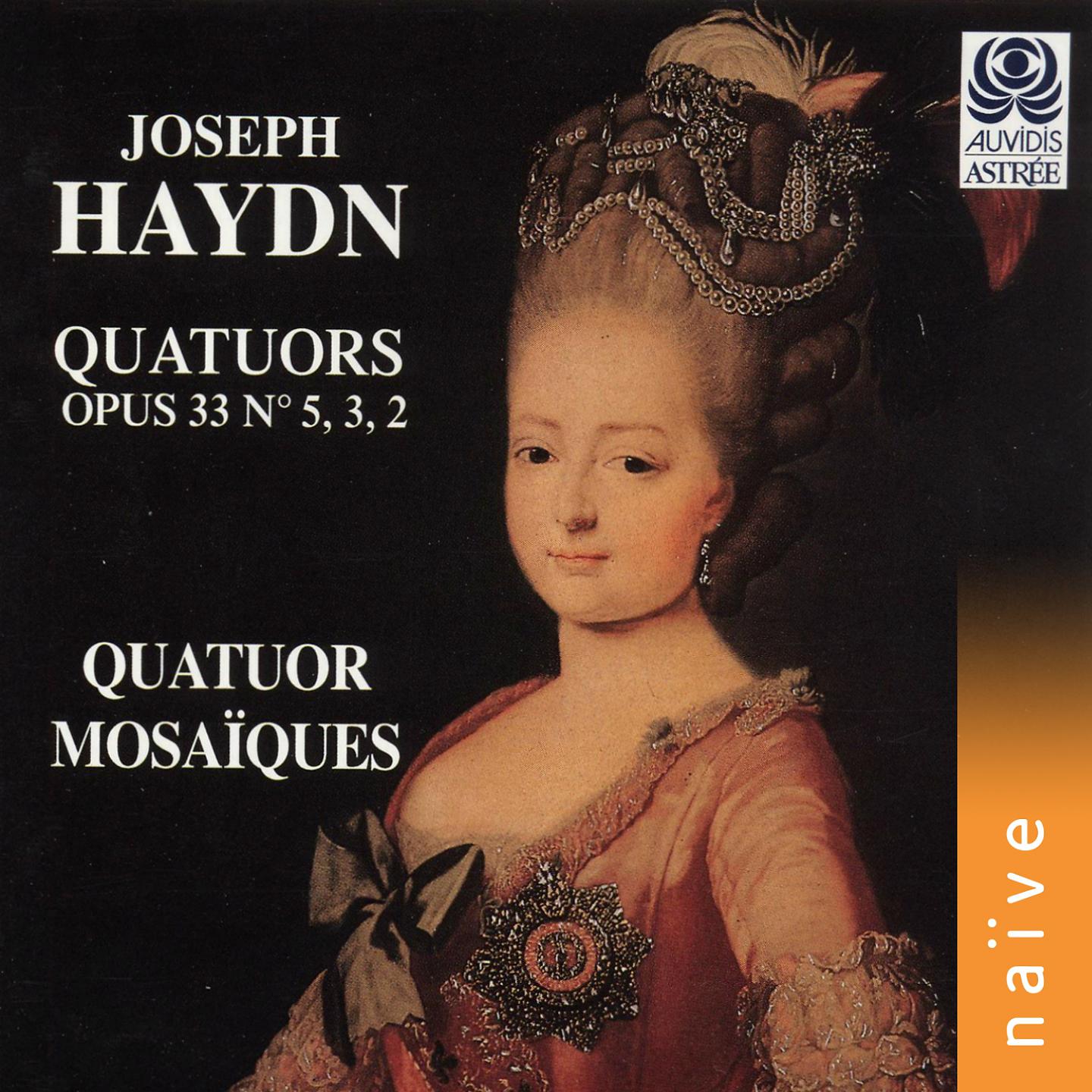 Постер альбома Haydn: Quatuors à cordes, Op. 33, Nos. 5, 3 & 2