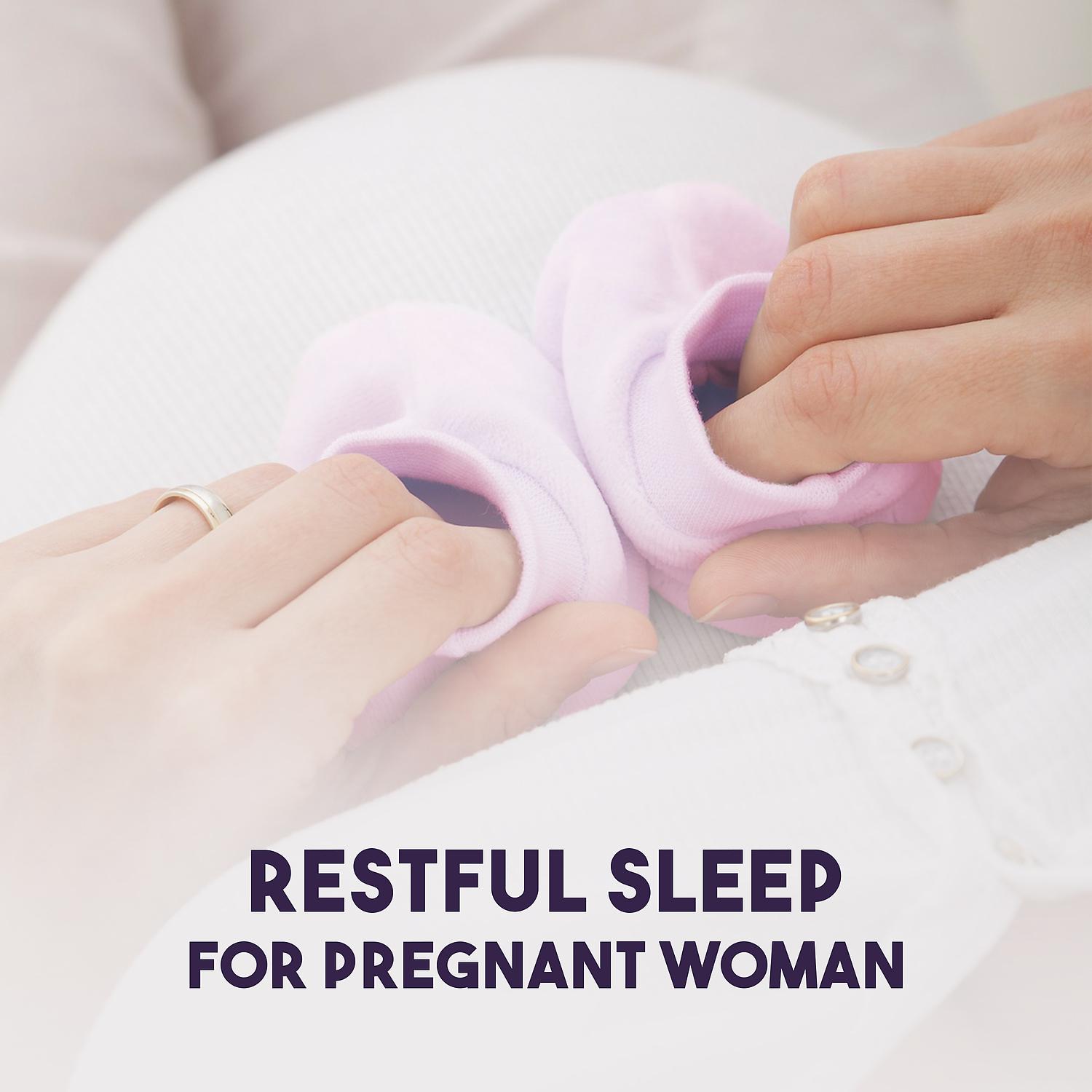 Постер альбома Restful Sleep for Pregnant Woman - Relief for the Body in Dream, Help in Falling Asleep, Wonderful World of Dreams, Baby in Tummy too Sleeps, Gentle Movements Fetus, All Night passes Easy