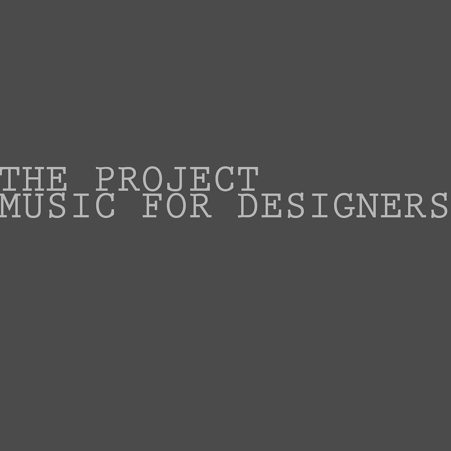 Постер альбома Music for Designers, Pt. 3