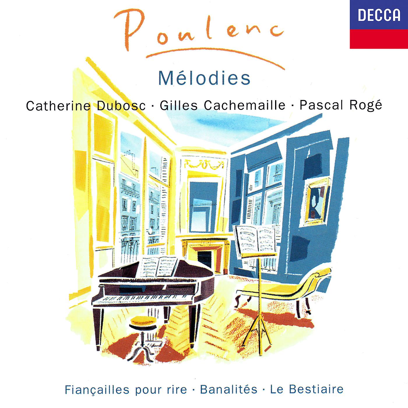 Постер альбома Poulenc: Mélodies Vol. 1