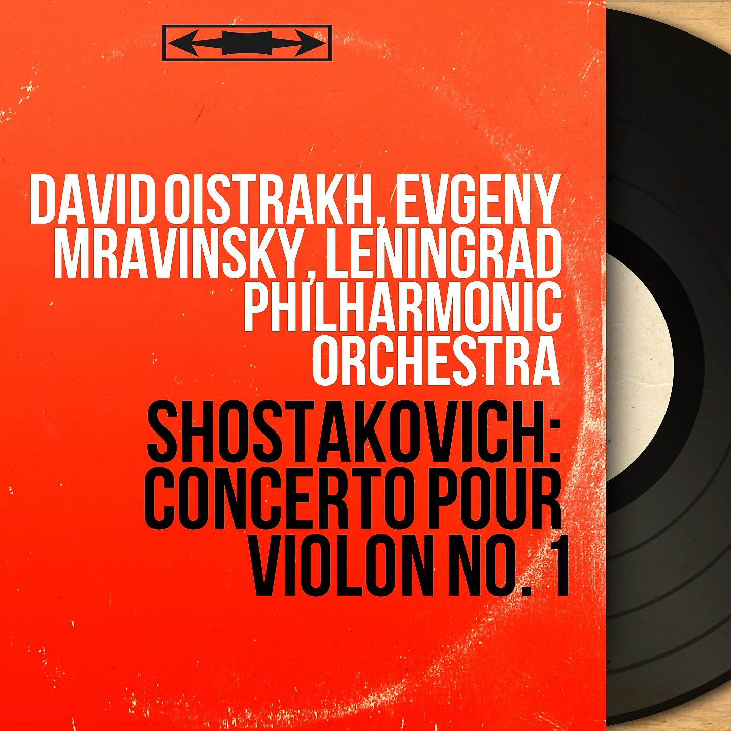 Постер альбома Shostakovich: Concerto pour violon No. 1