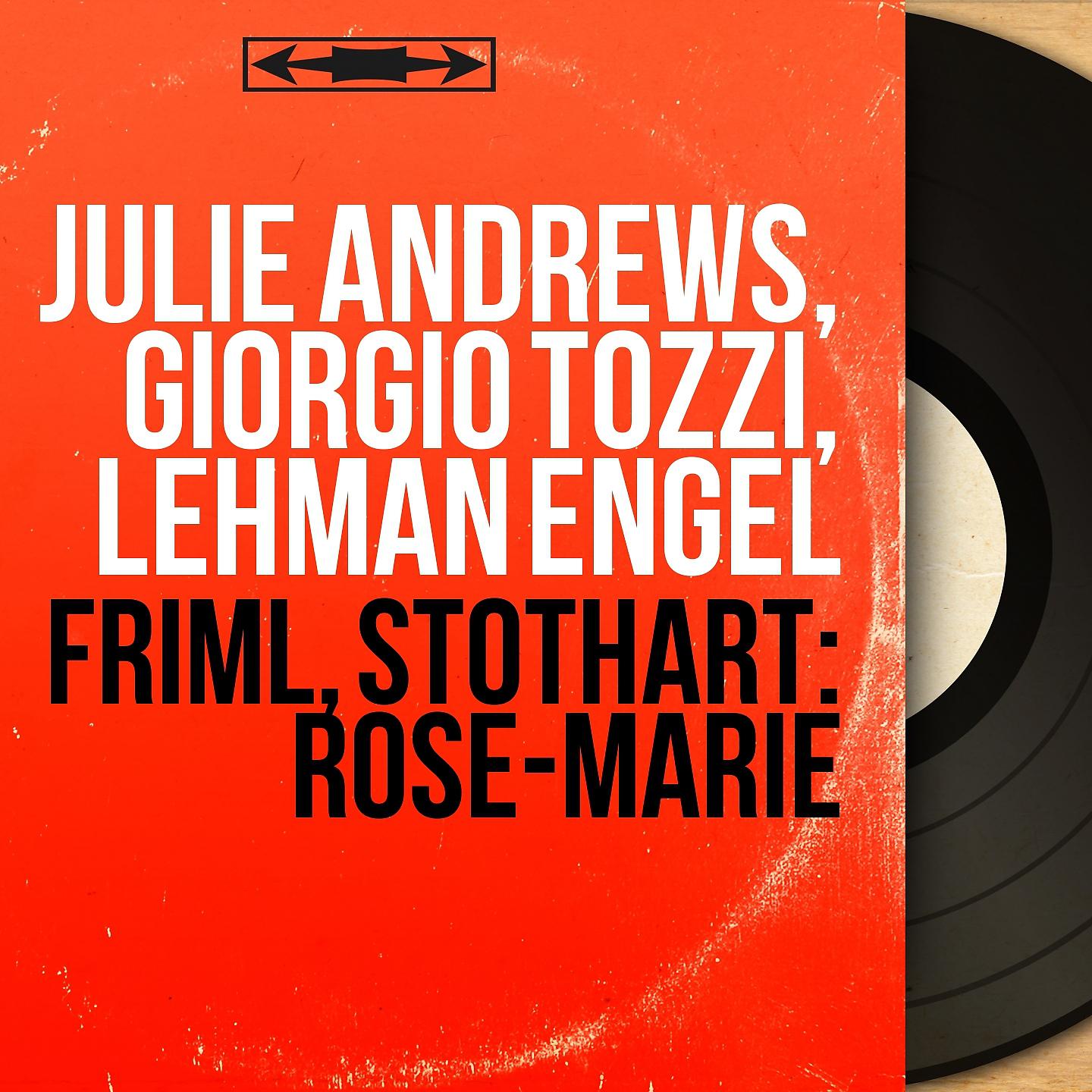 Постер альбома Friml, Stothart: Rose-Marie