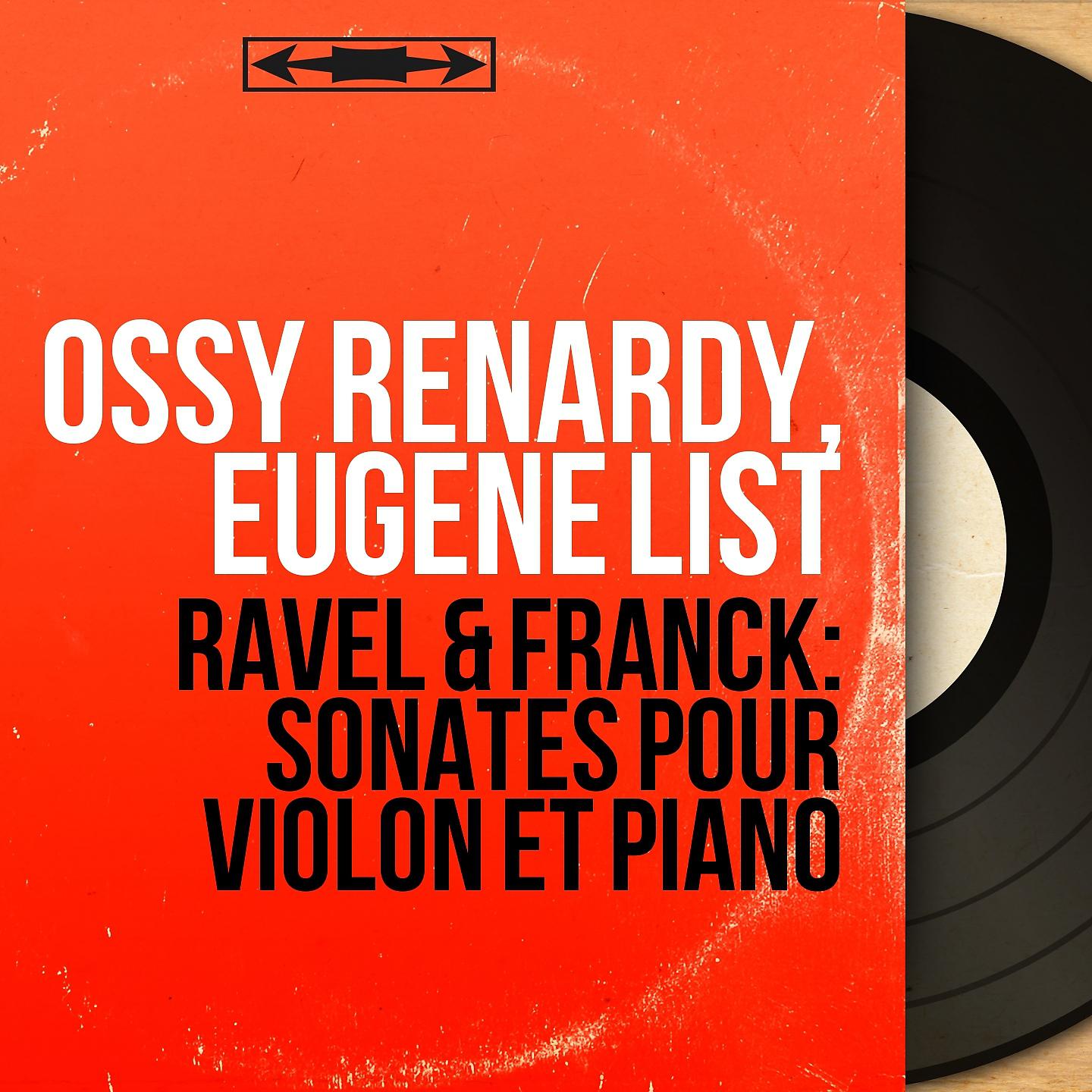 Постер альбома Ravel & Franck: Sonates pour violon et piano
