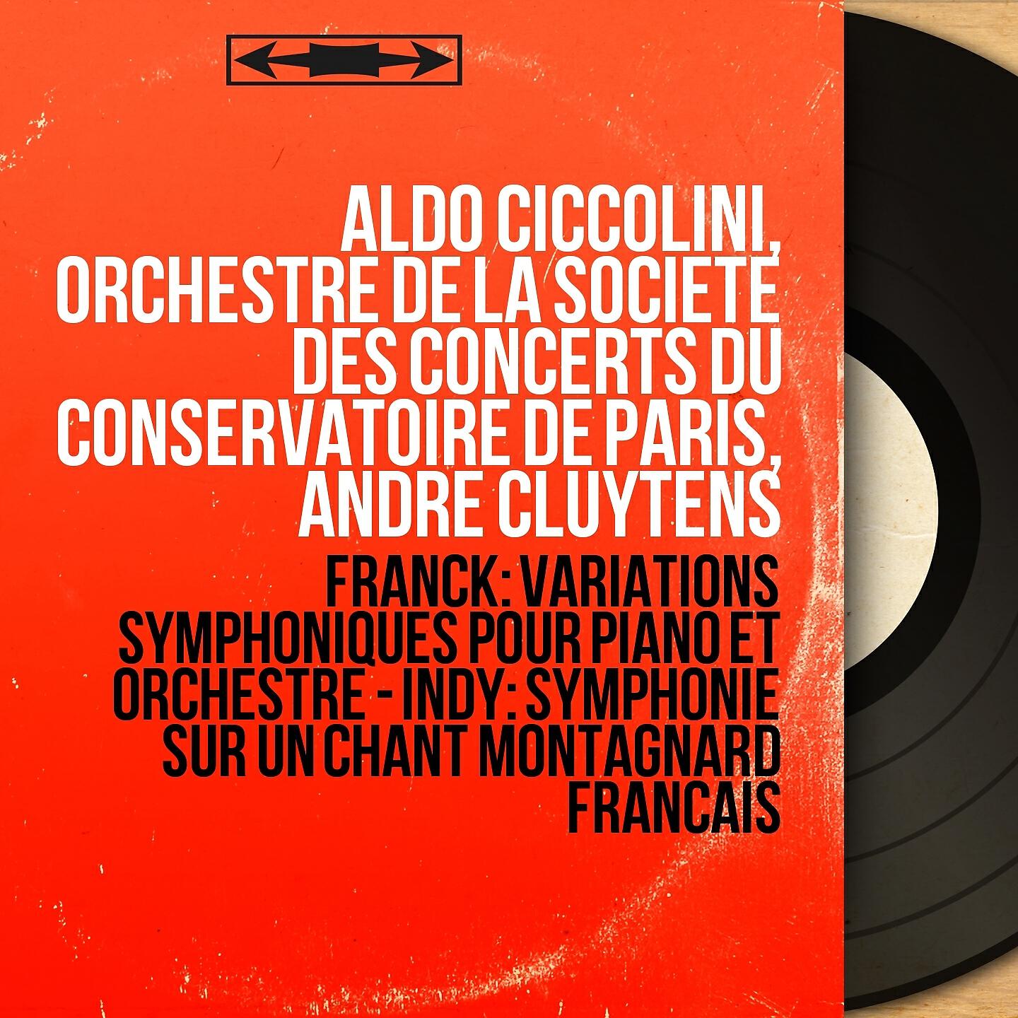 Aldo Ciccolini - Variations symphoniques pour piano et orchestre
