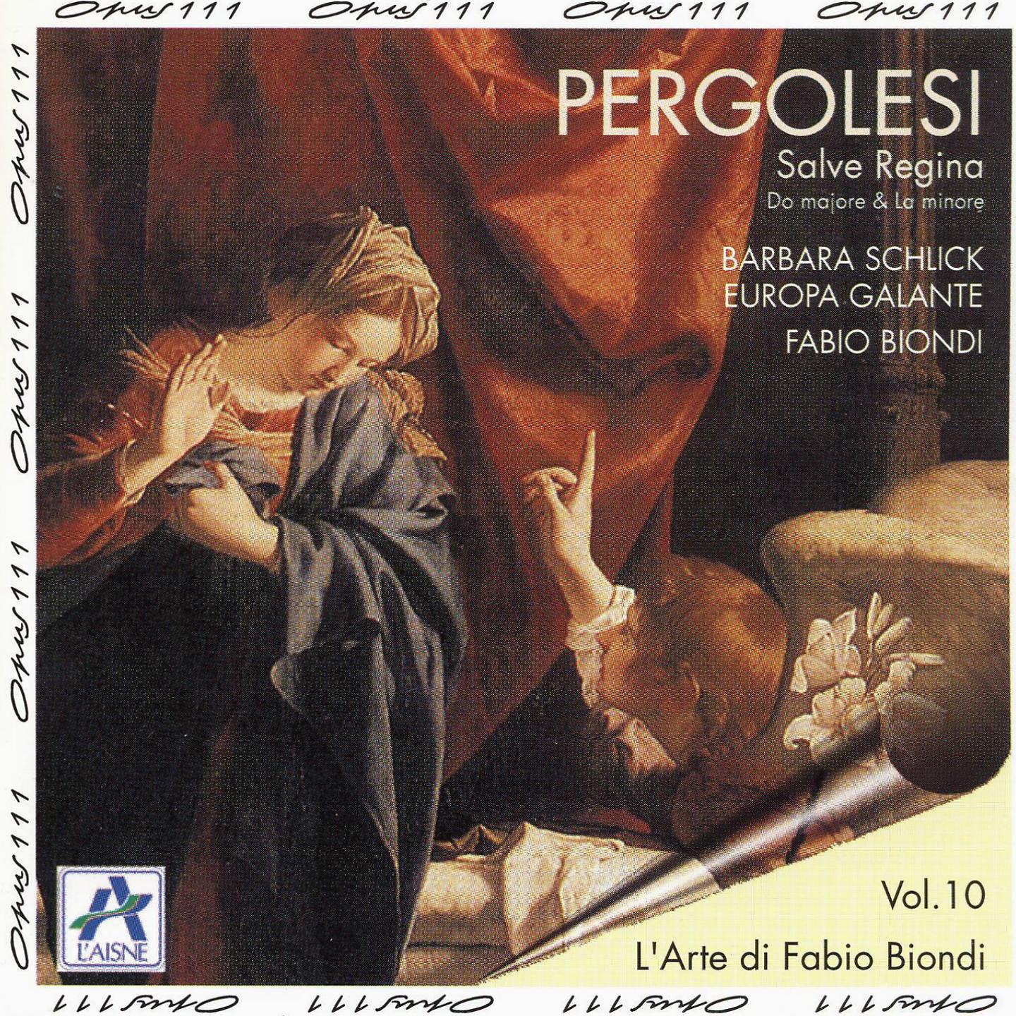 Постер альбома Pergolesi: Salve Regina