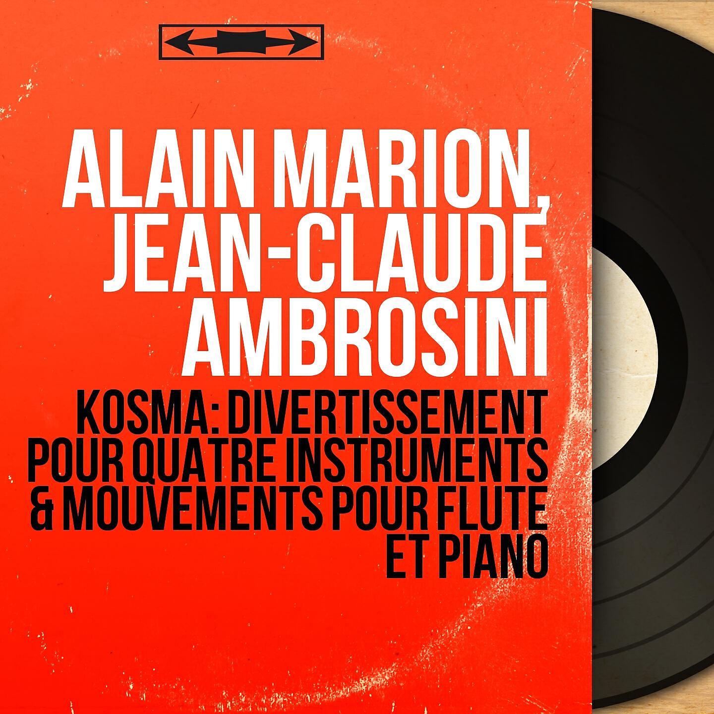 Alain Marion - Divertissement pour quatre instruments: II. Allegro giocoso
