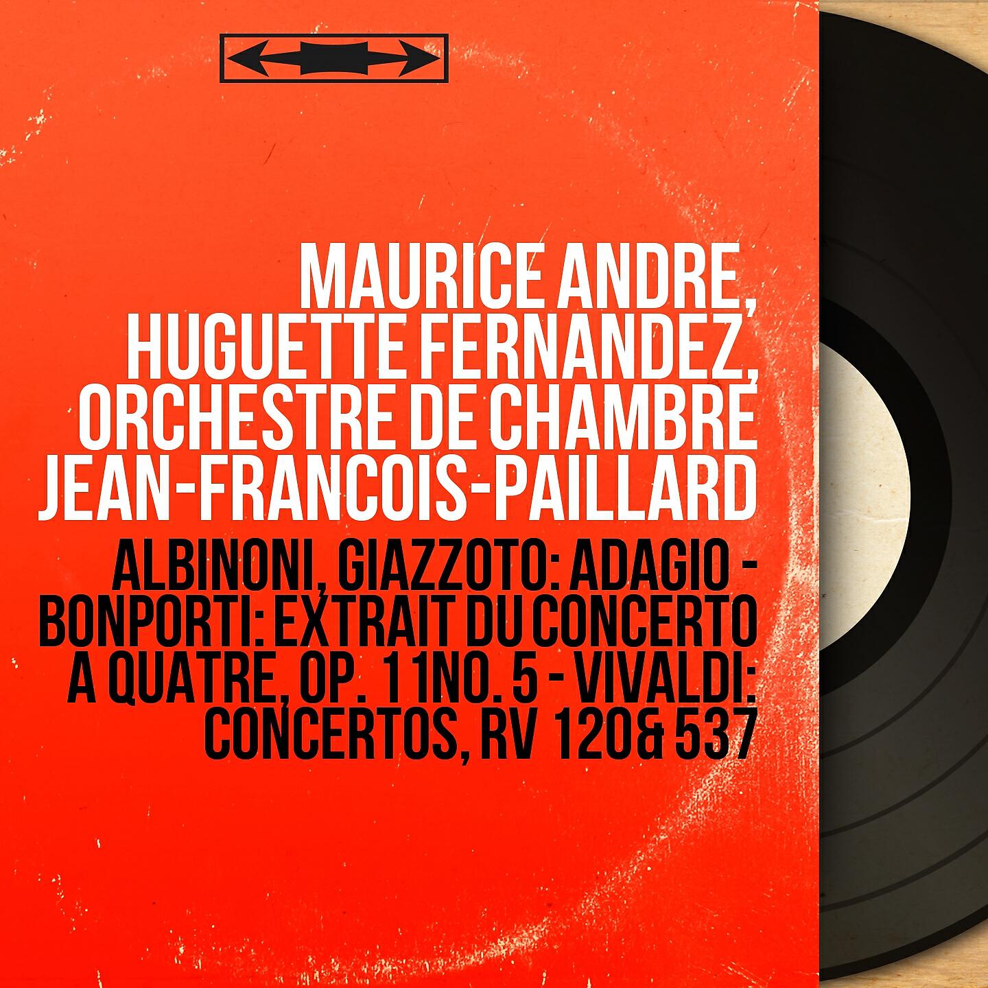 Maurice Andre - Concerto for Two Trumpets in C Major, RV 537: I. Allegro