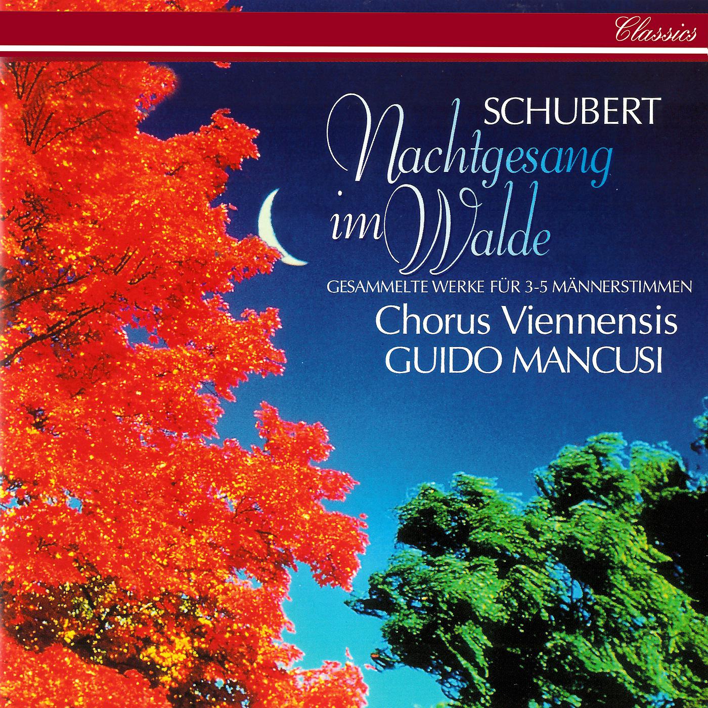 Постер альбома Schubert: Nachtgesang im Walde