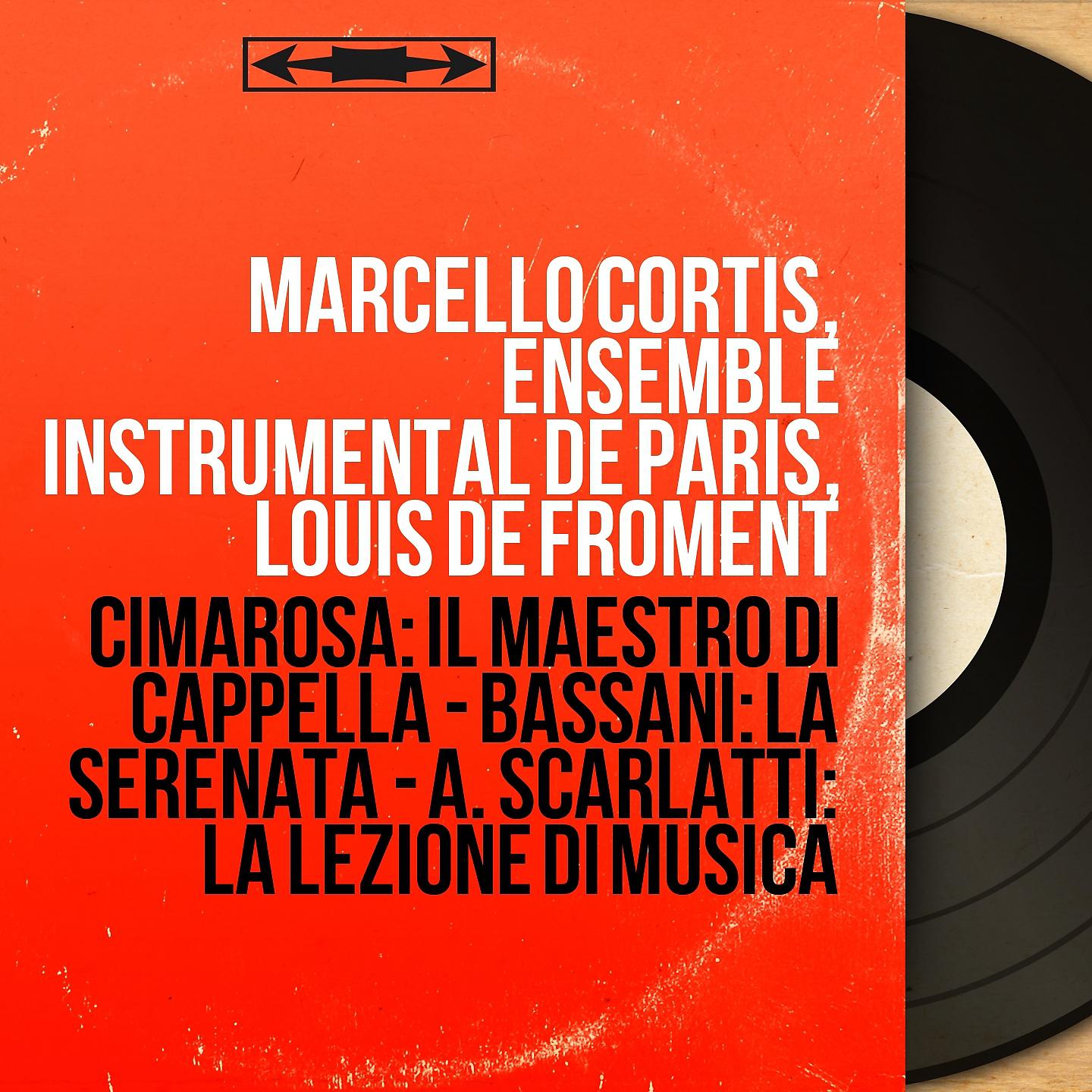Постер альбома Cimarosa: Il maestro di cappella - Bassani: La serenata - A. Scarlatti: La lezione di musica