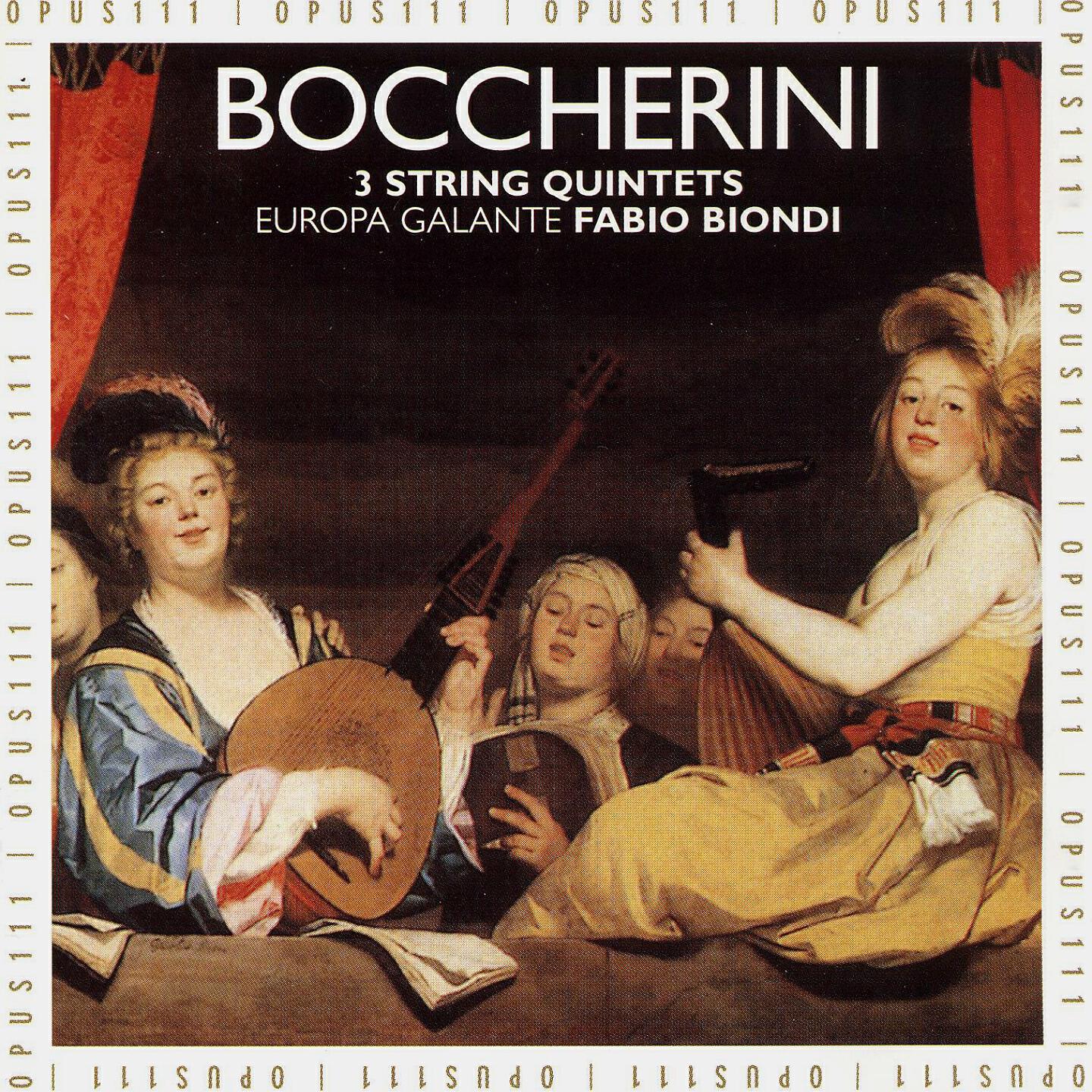 Fabio Biondi - 6 String Quintets, Op. 11, No. 6 in D Major, G. 276 