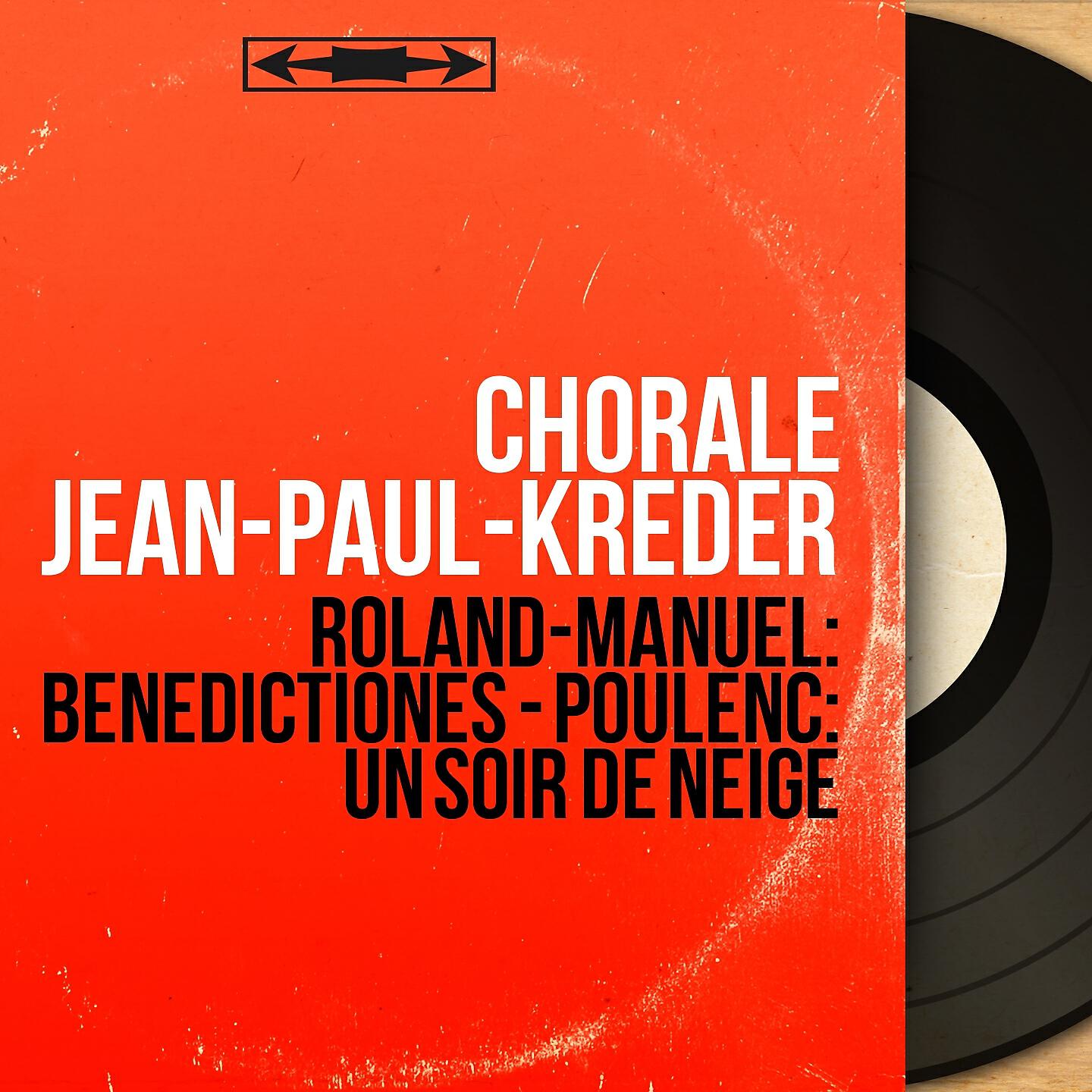 Chorale Jean-Paul-Kreder - Un soir de neige, FP 126: De grandes cuillers de neige