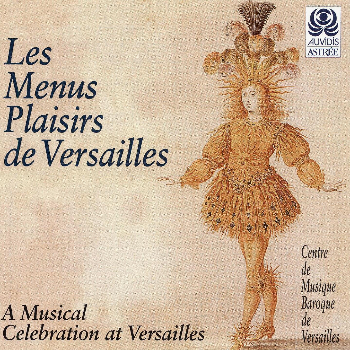 Постер альбома Les menus plaisirs Versailles