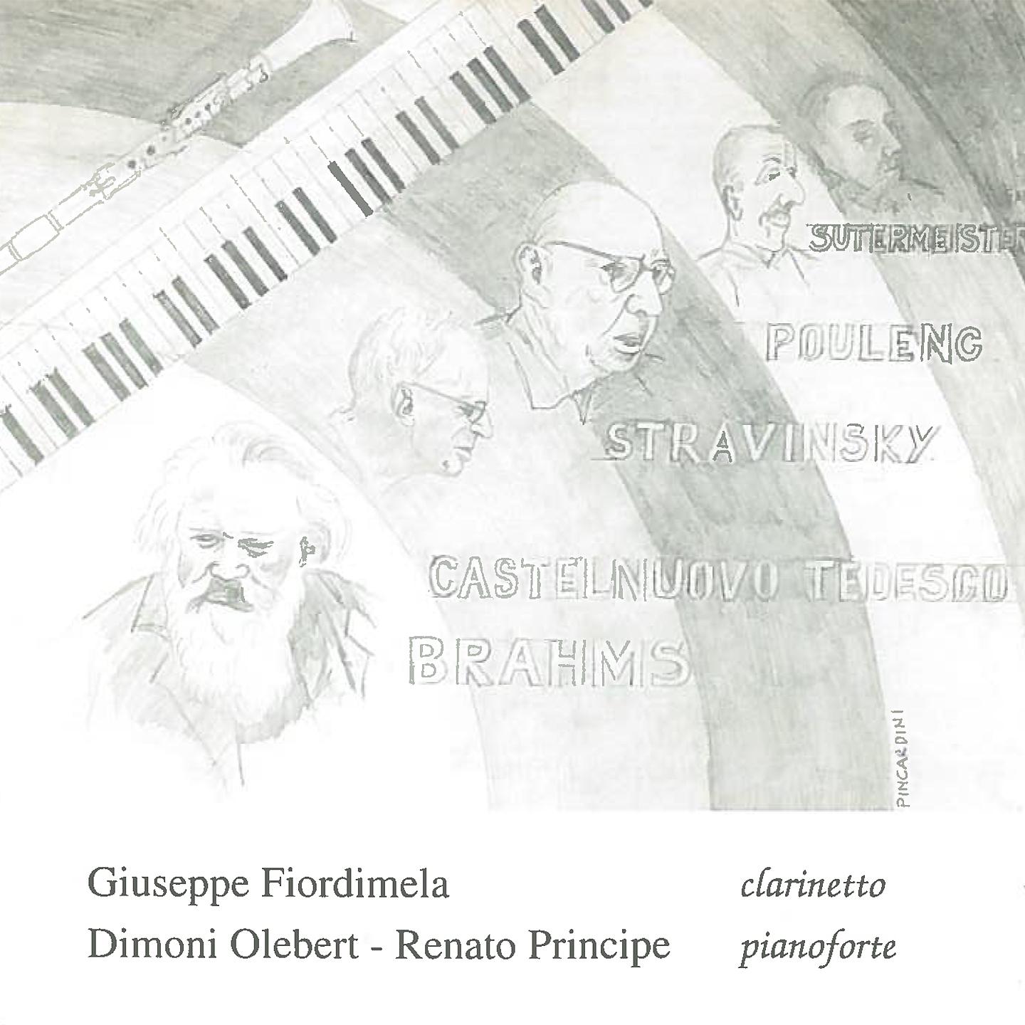 Постер альбома Brahms - Tedesco - Stravinski - Poulenc - Sutermeister