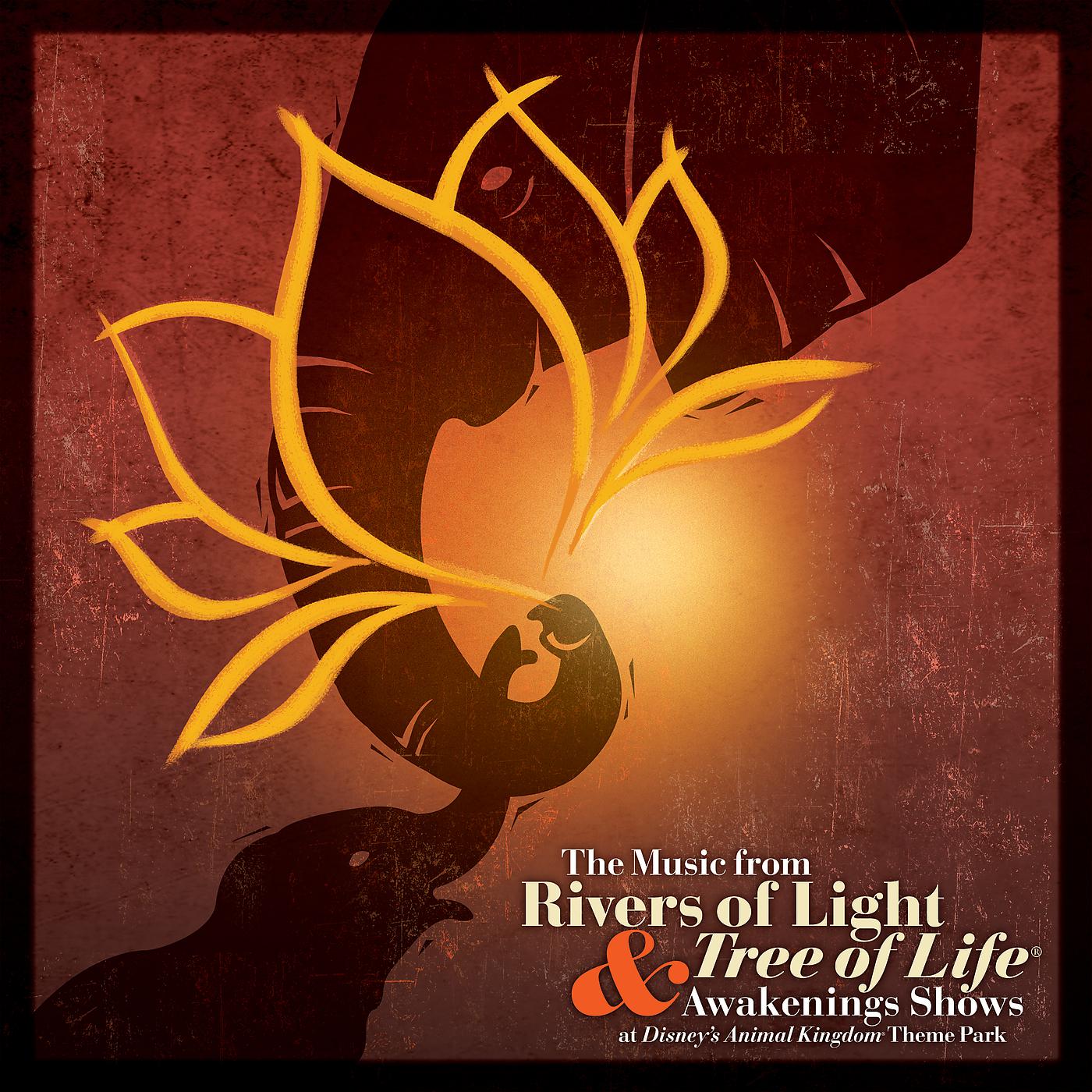 Постер альбома The Music from Rivers of Light & Tree of Life Awakenings Shows at Disney’s Animal Kingdom Theme Park