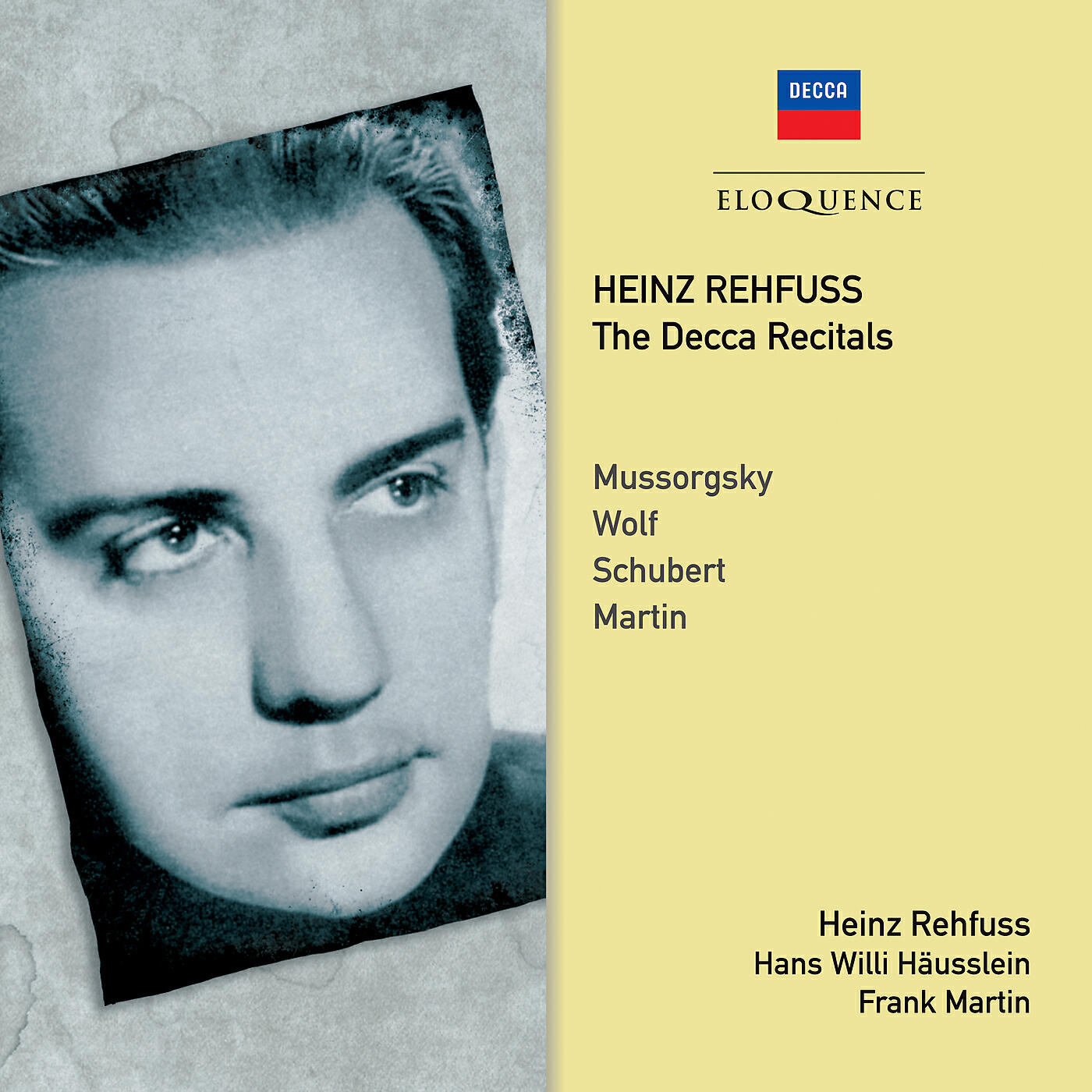 Heinz Rehfuss - Martin: Sechs Monologe aus 