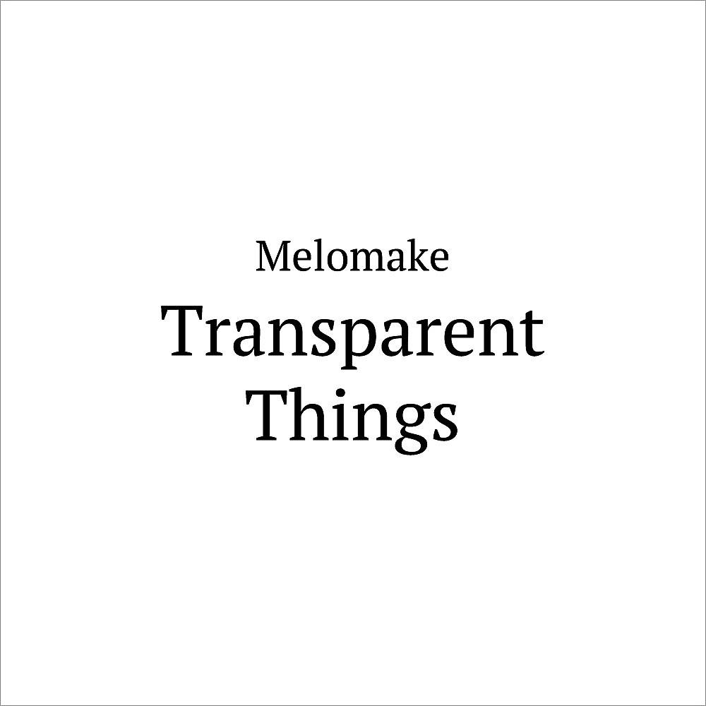 Постер альбома Transparent Things