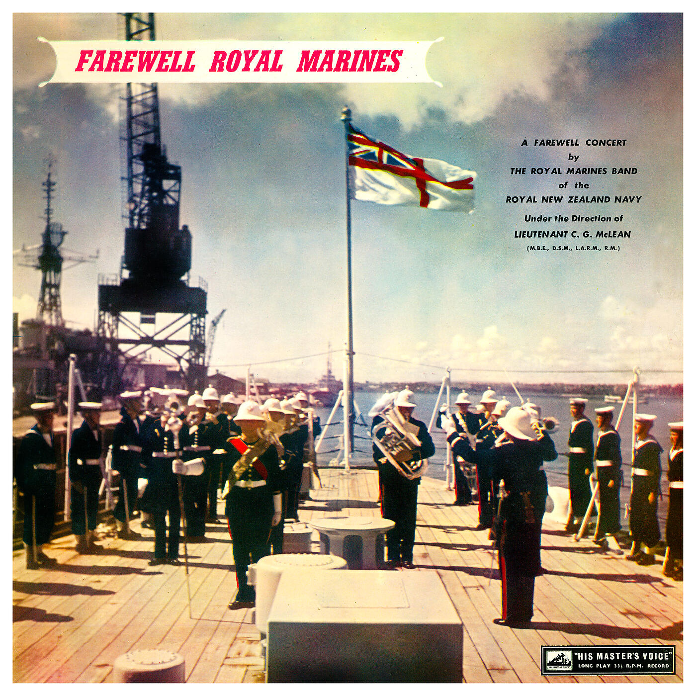 The Royal Marines Band Of The Royal New Zealand Navy - The Kitten And The Canary