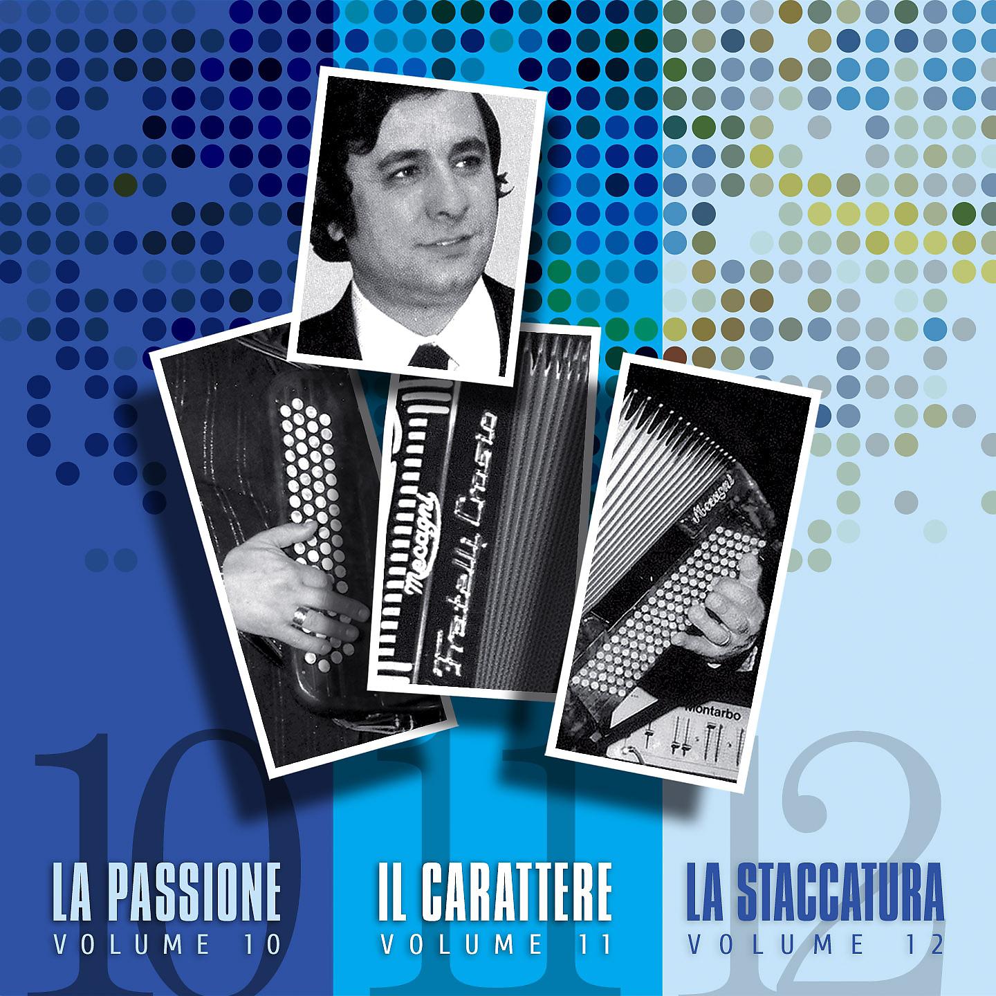 Постер альбома La passione, il carattere, la staccatura, Vols. 10, 11 & 12