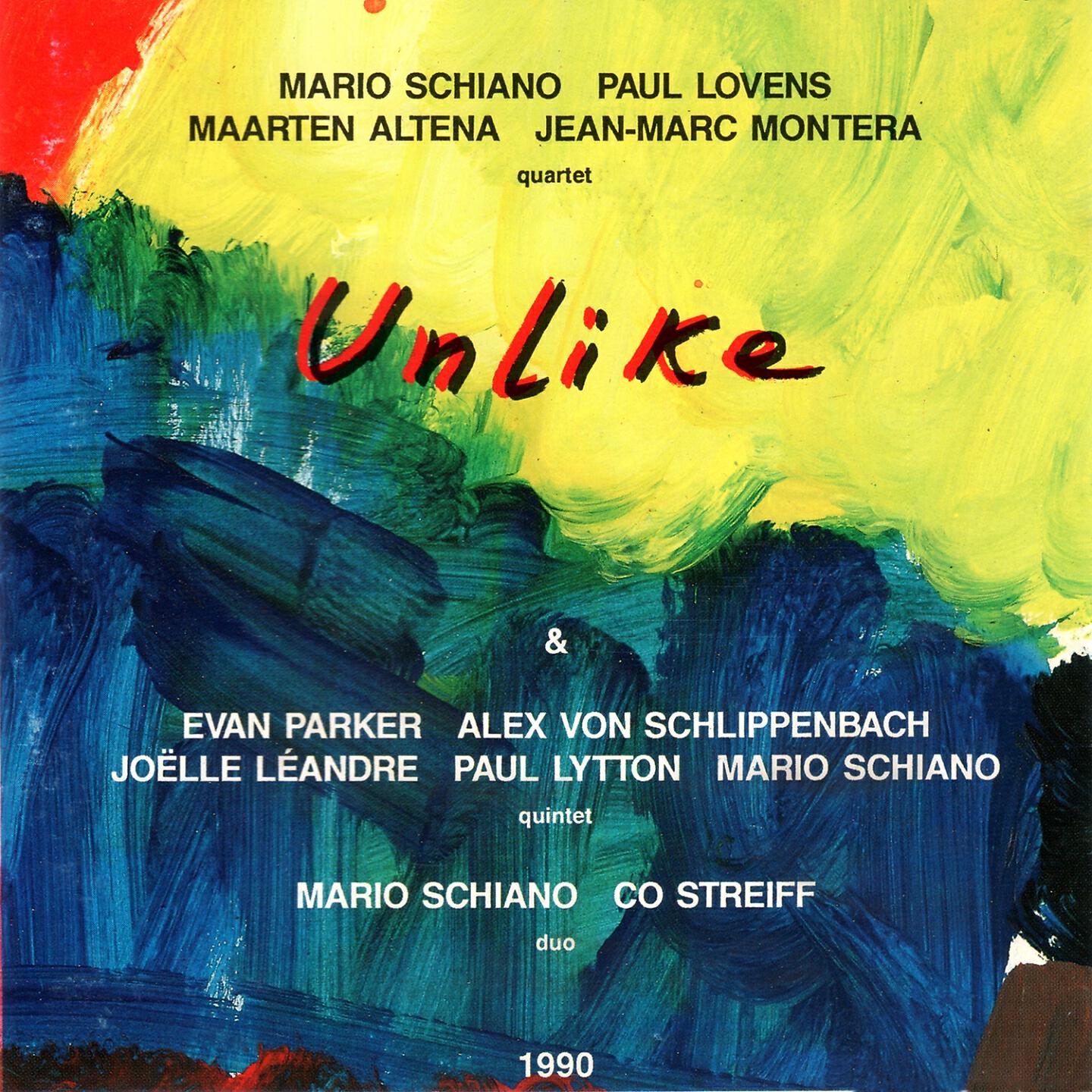 Mario Schiano - Unlike 2Nd Set