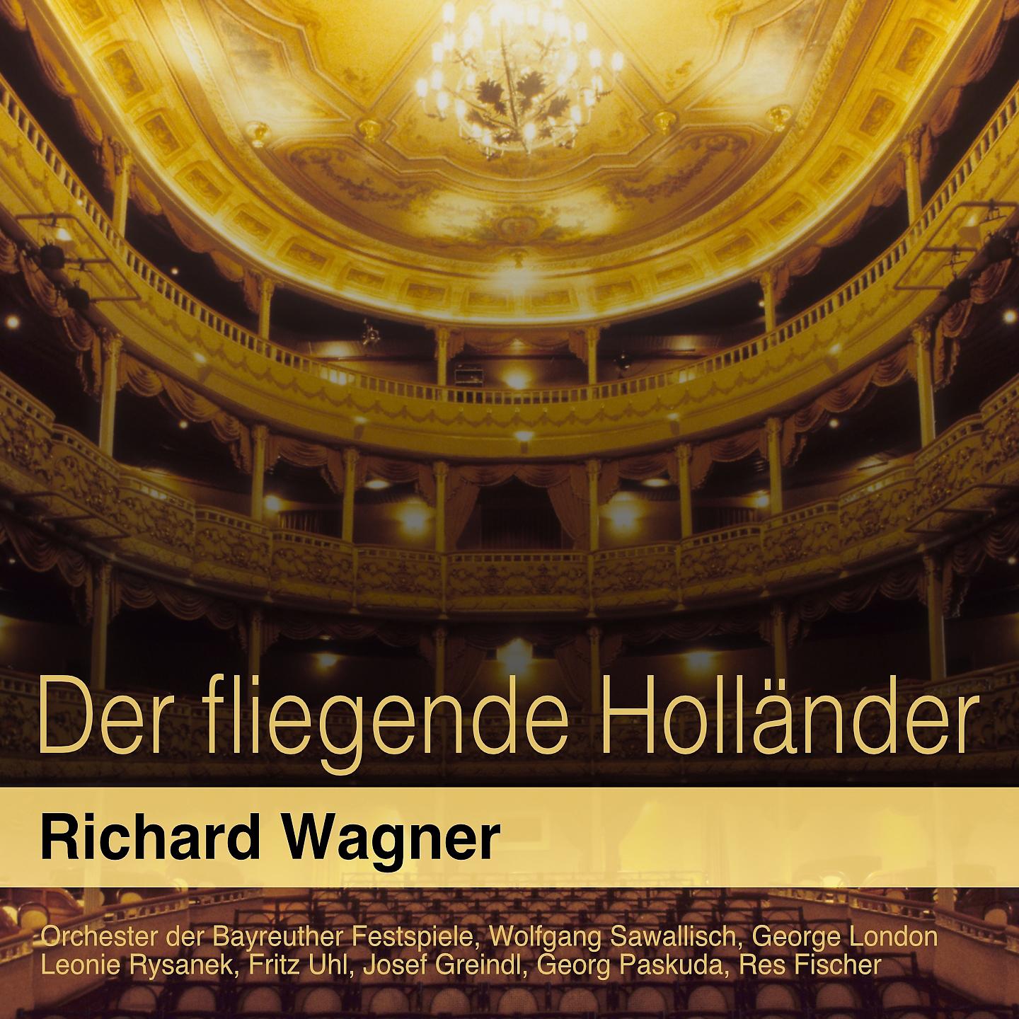 Постер альбома Wagner: Der fliegende Holländer