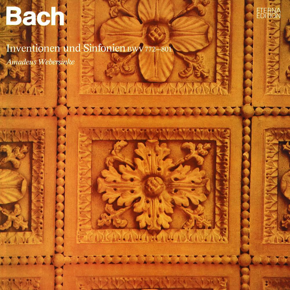 Постер альбома Bach: Inventionen und Sinfonien, BWV 772-801