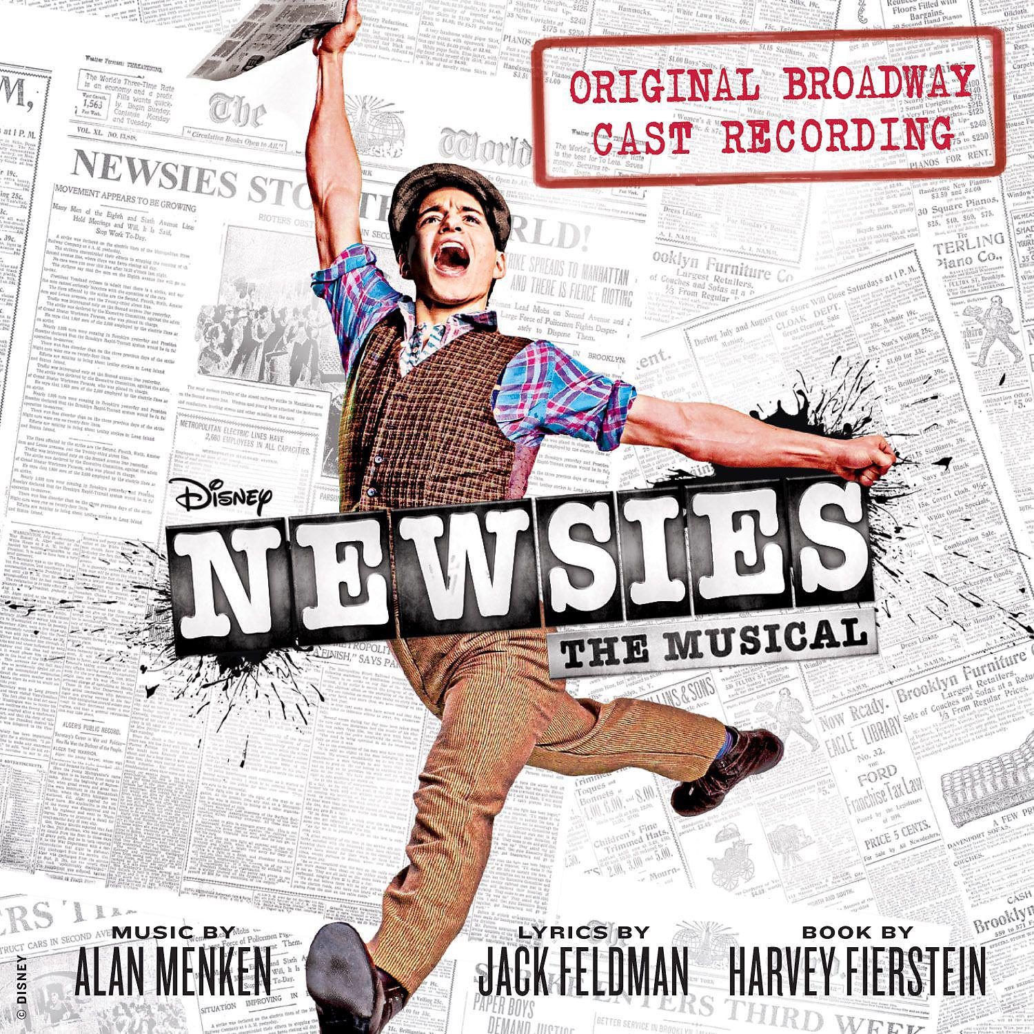Постер альбома Newsies (Original Broadway Cast Recording)